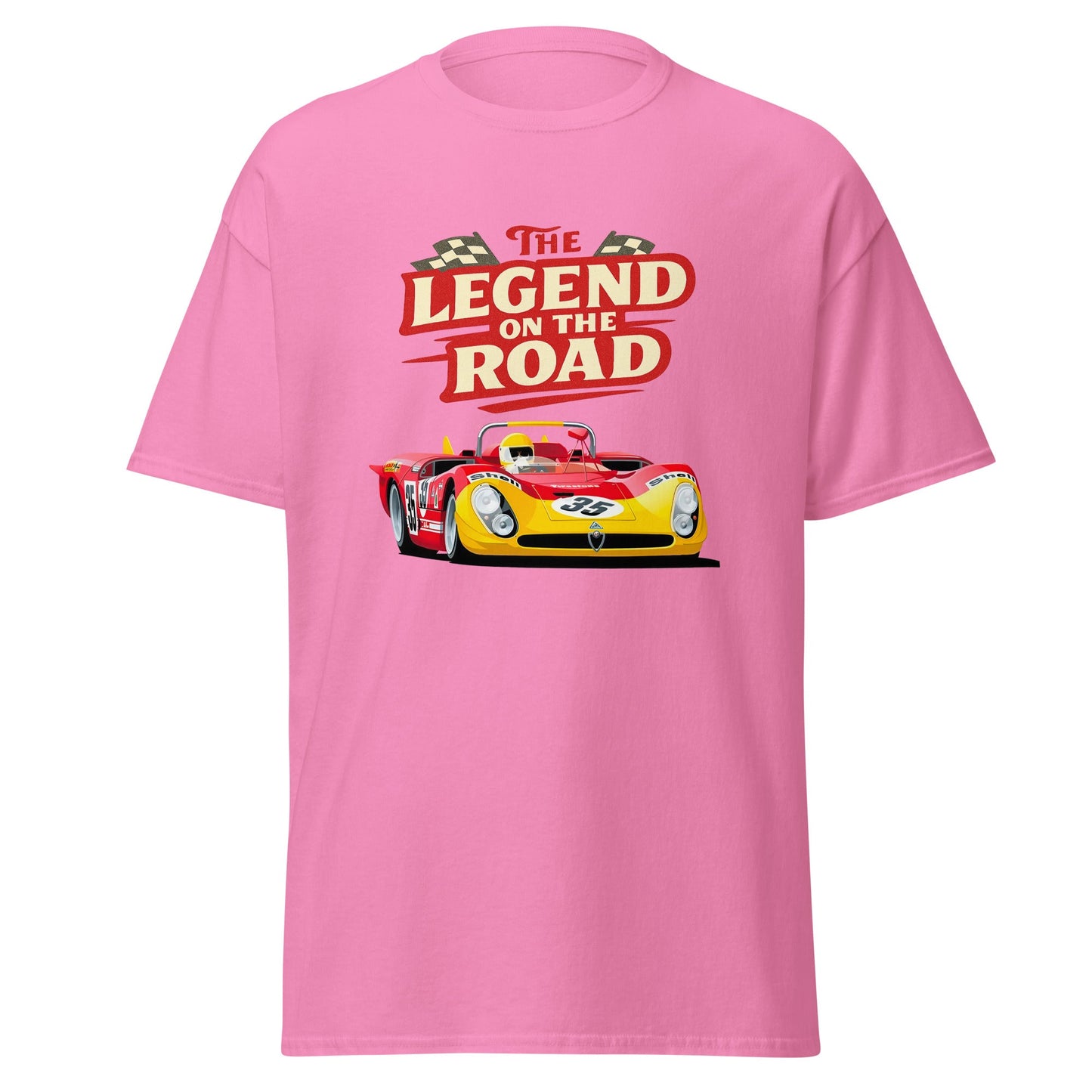 Maglietta Alfa Romeo Tipo 33/3 Stradale T shirt celebrativa per veri appassionati