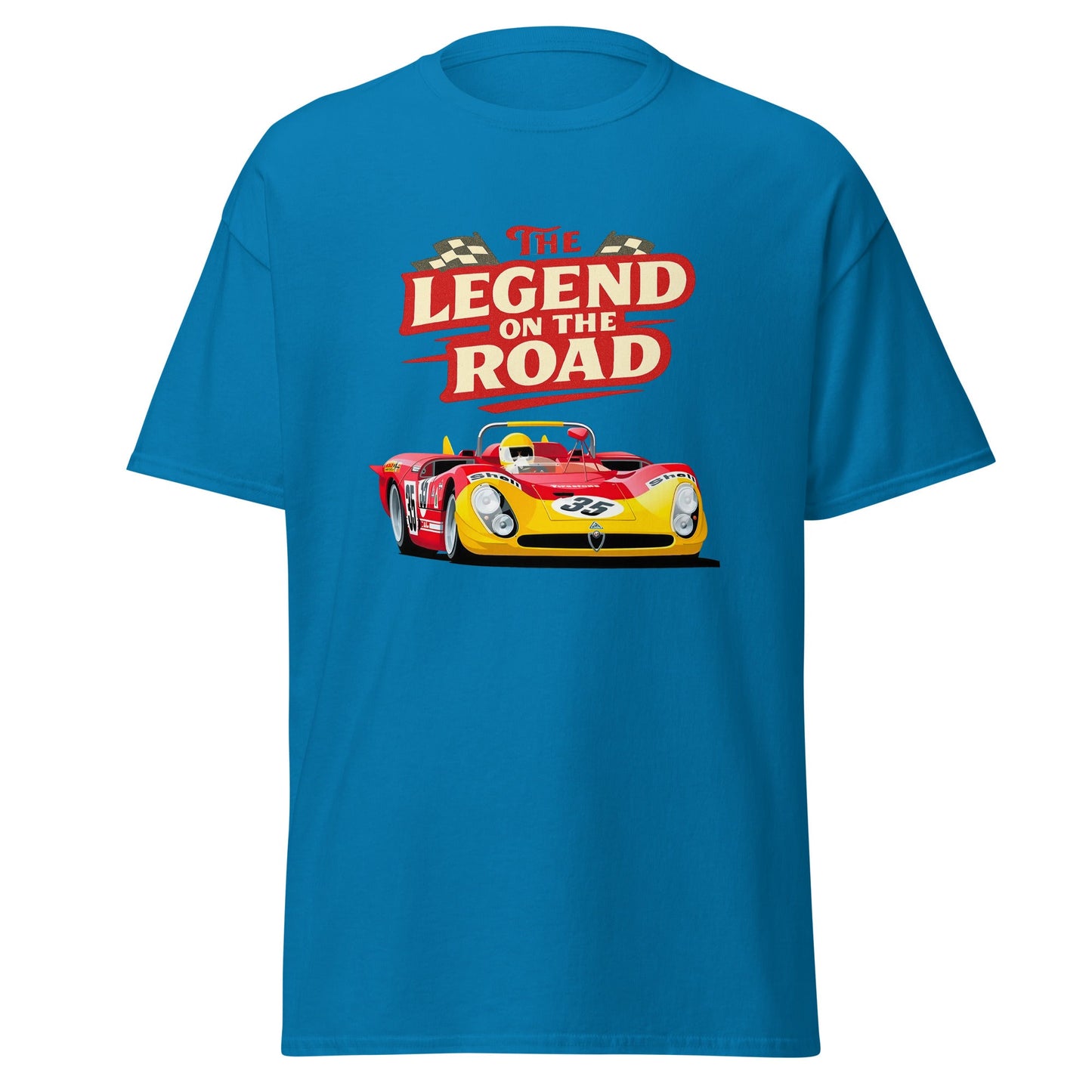 Maglietta Alfa Romeo Tipo 33/3 Stradale T shirt celebrativa per veri appassionati