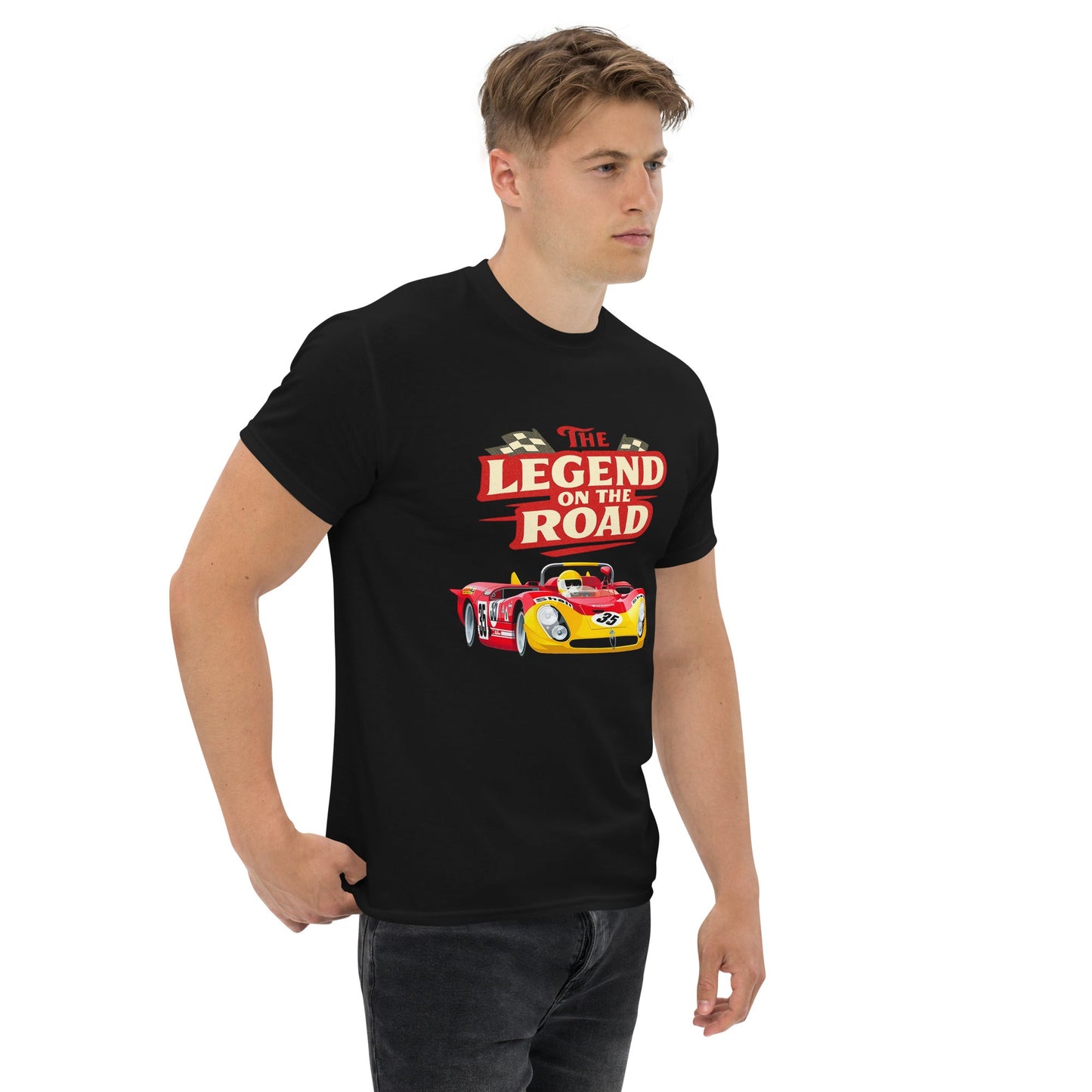 Maglietta Alfa Romeo Tipo 33/3 Stradale T shirt celebrativa per veri appassionati