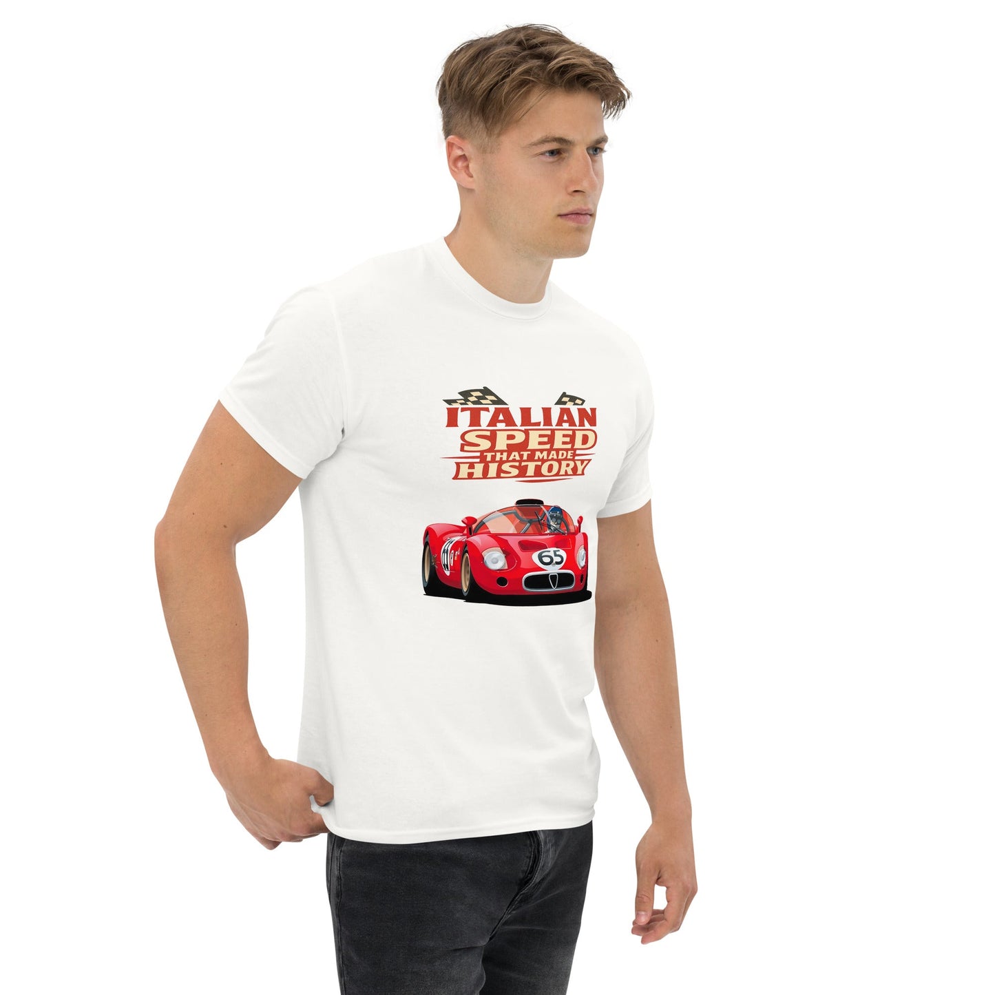 Maglietta Alfa Romeo Tipo 33 Stradale | T shirt Italian Speed Iconica