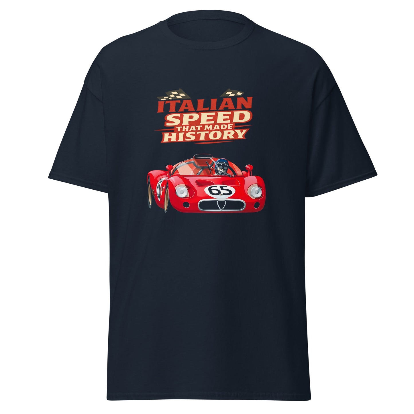 Maglietta Alfa Romeo Tipo 33 Stradale | T shirt Italian Speed Iconica