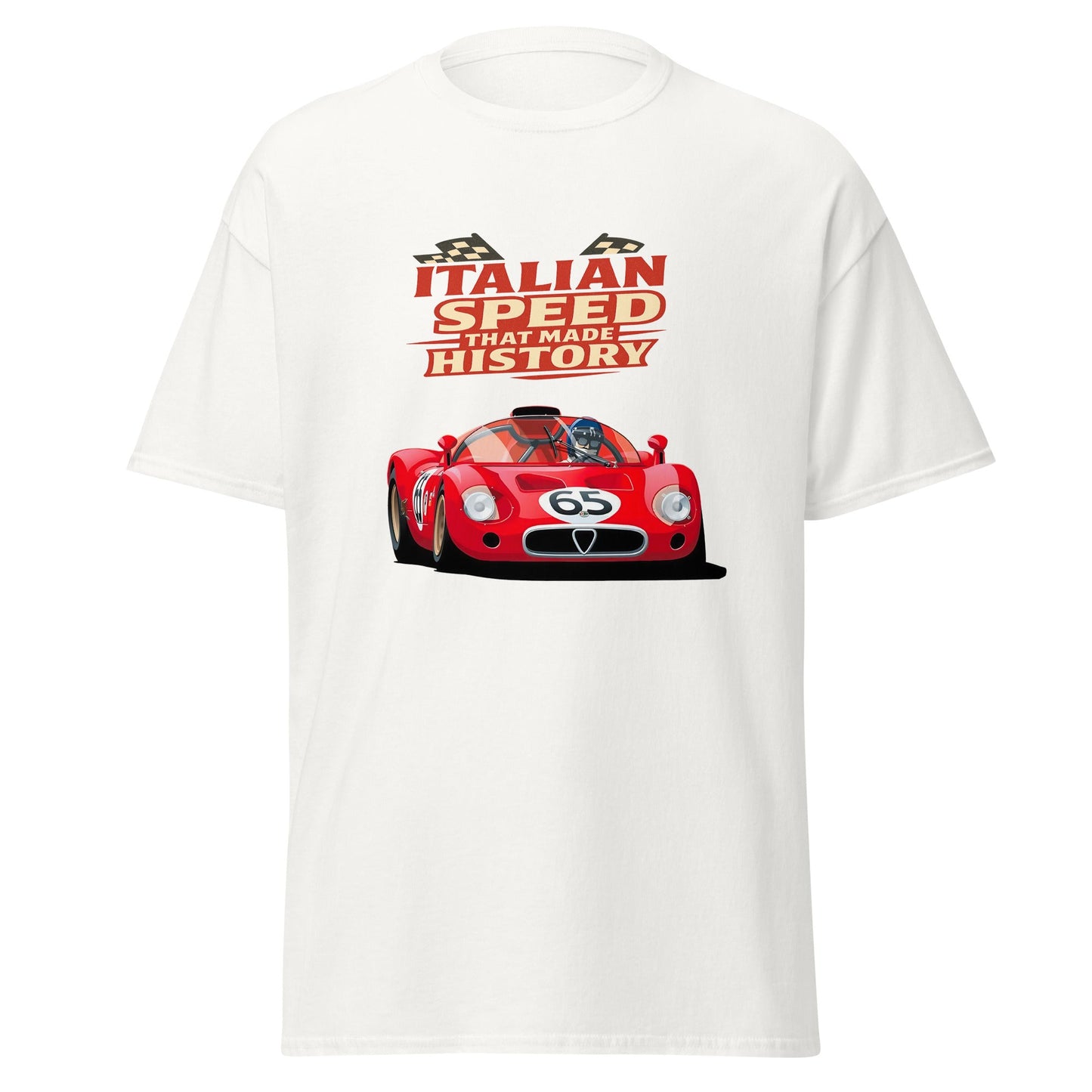 Maglietta Alfa Romeo Tipo 33 Stradale | T shirt Italian Speed Iconica