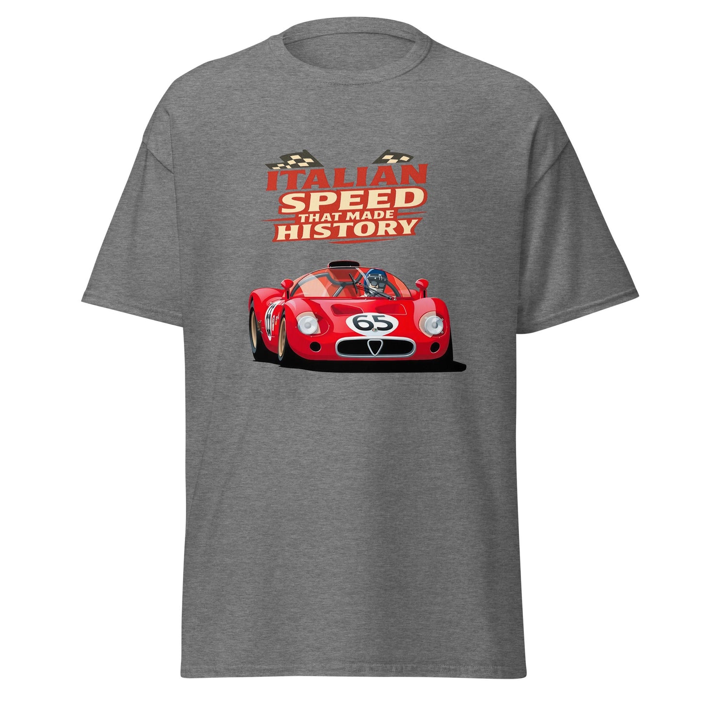Maglietta Alfa Romeo Tipo 33 Stradale | T shirt Italian Speed Iconica