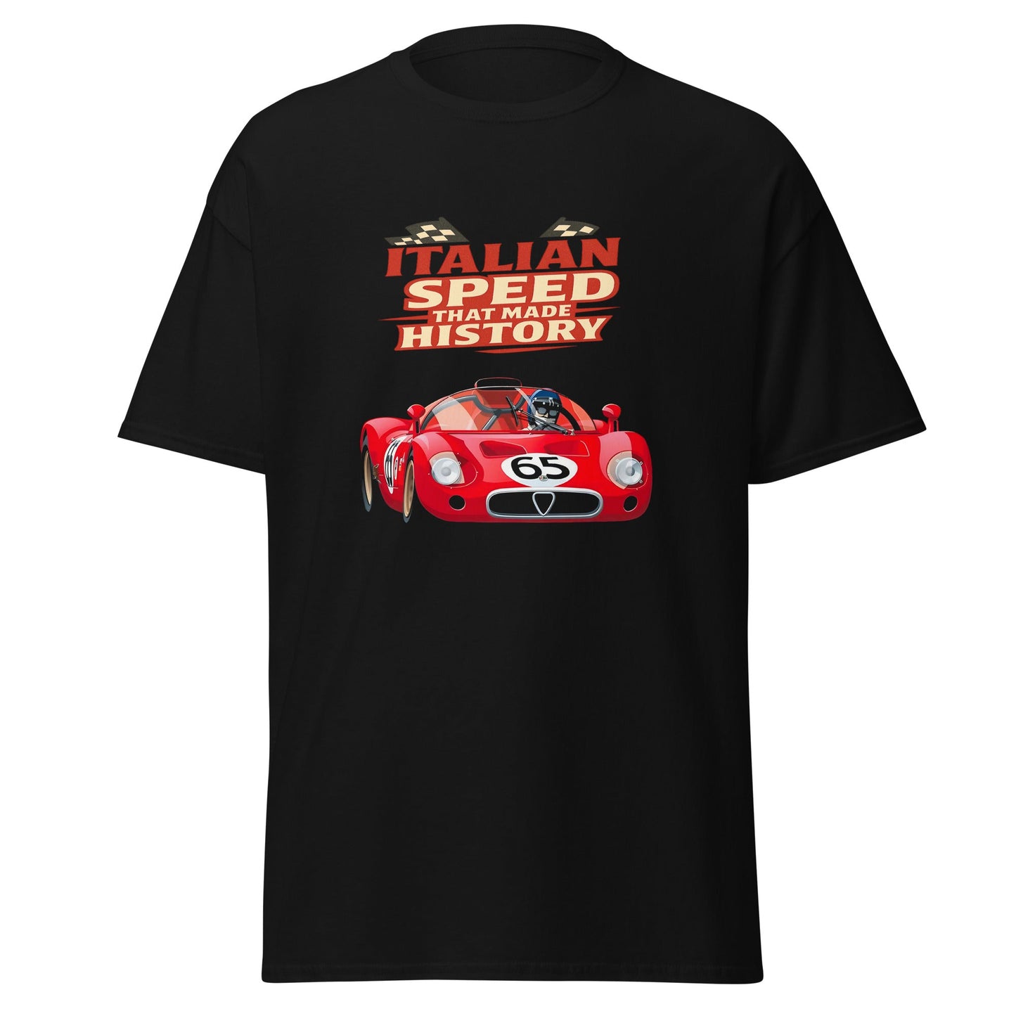 Maglietta Alfa Romeo Tipo 33 Stradale | T shirt Italian Speed Iconica