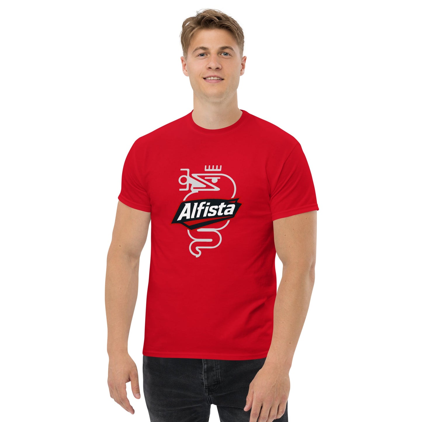 Maglietta Alfista per appassionati Alfa Romeo – Stile e passione in una T-shirt