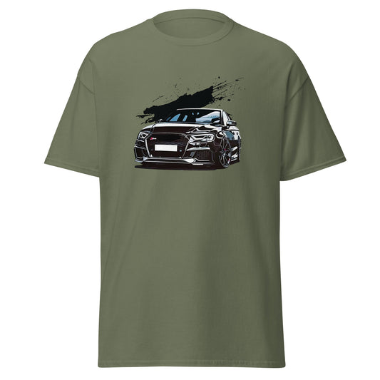 Maglietta Audi RS3 per veri fan – Stampa artistica esclusiva