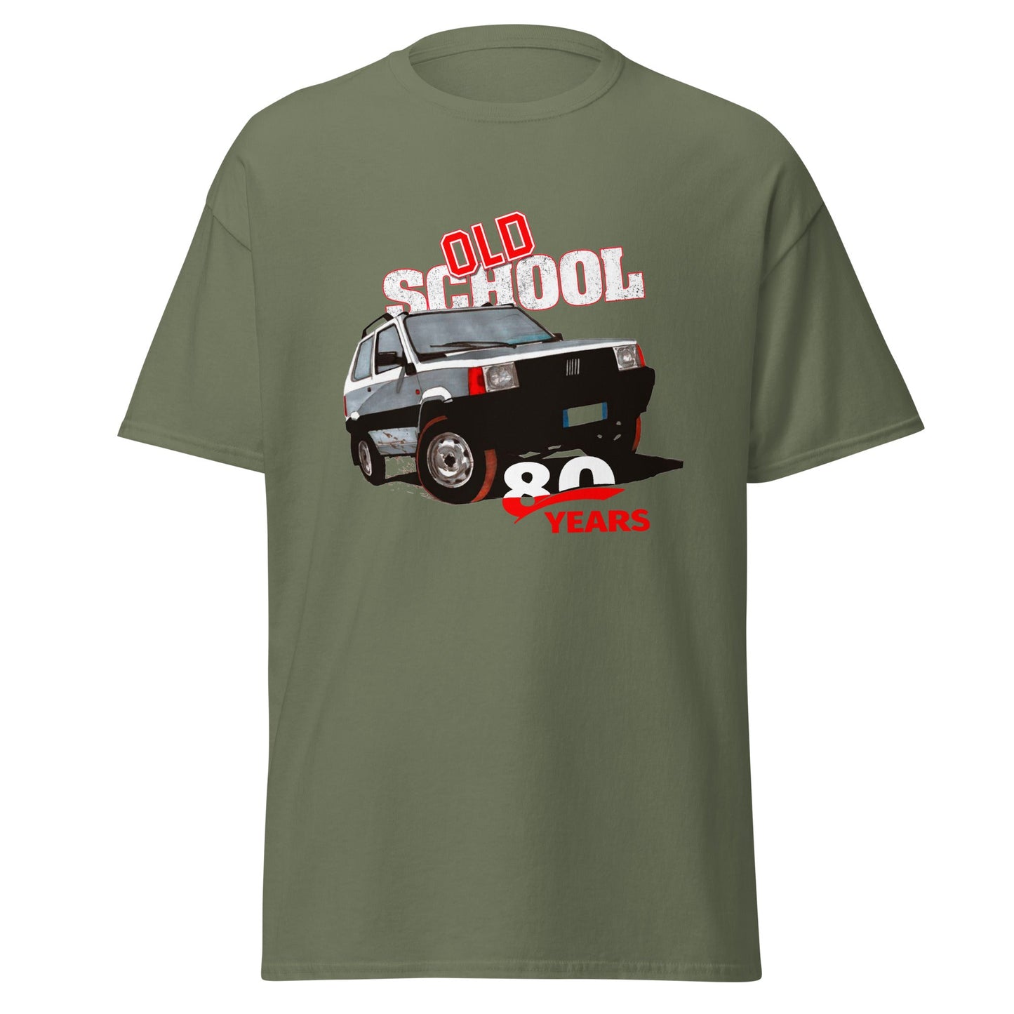 Maglietta Fiat Panda anni 80 – T-shirt vintage per veri fan del Pandino