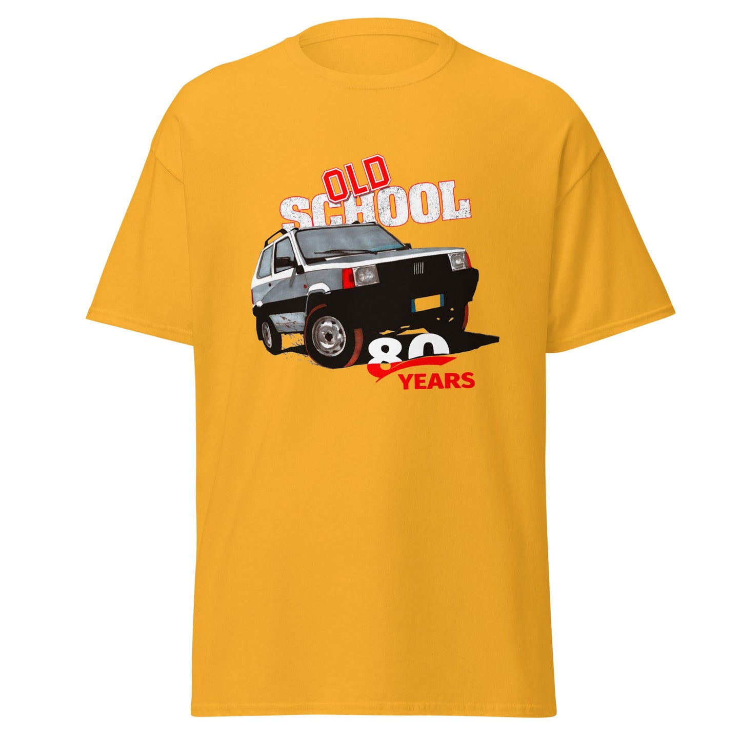 Maglietta Fiat Panda anni 80 – T-shirt vintage per veri fan del Pandino
