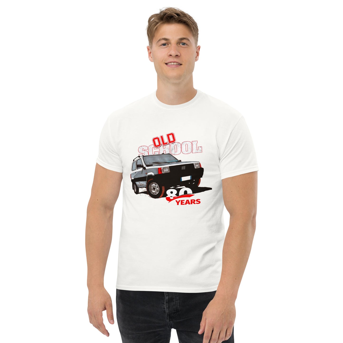 Maglietta Fiat Panda anni 80 – T-shirt vintage per veri fan del Pandino