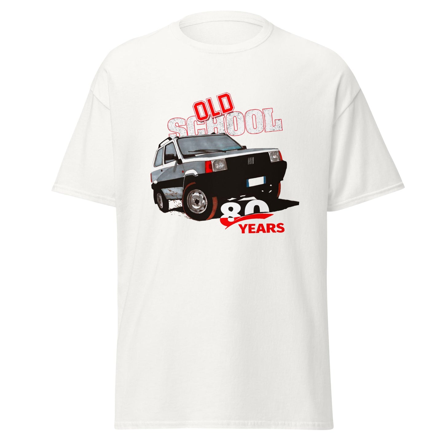 Maglietta Fiat Panda anni 80 – T-shirt vintage per veri fan del Pandino