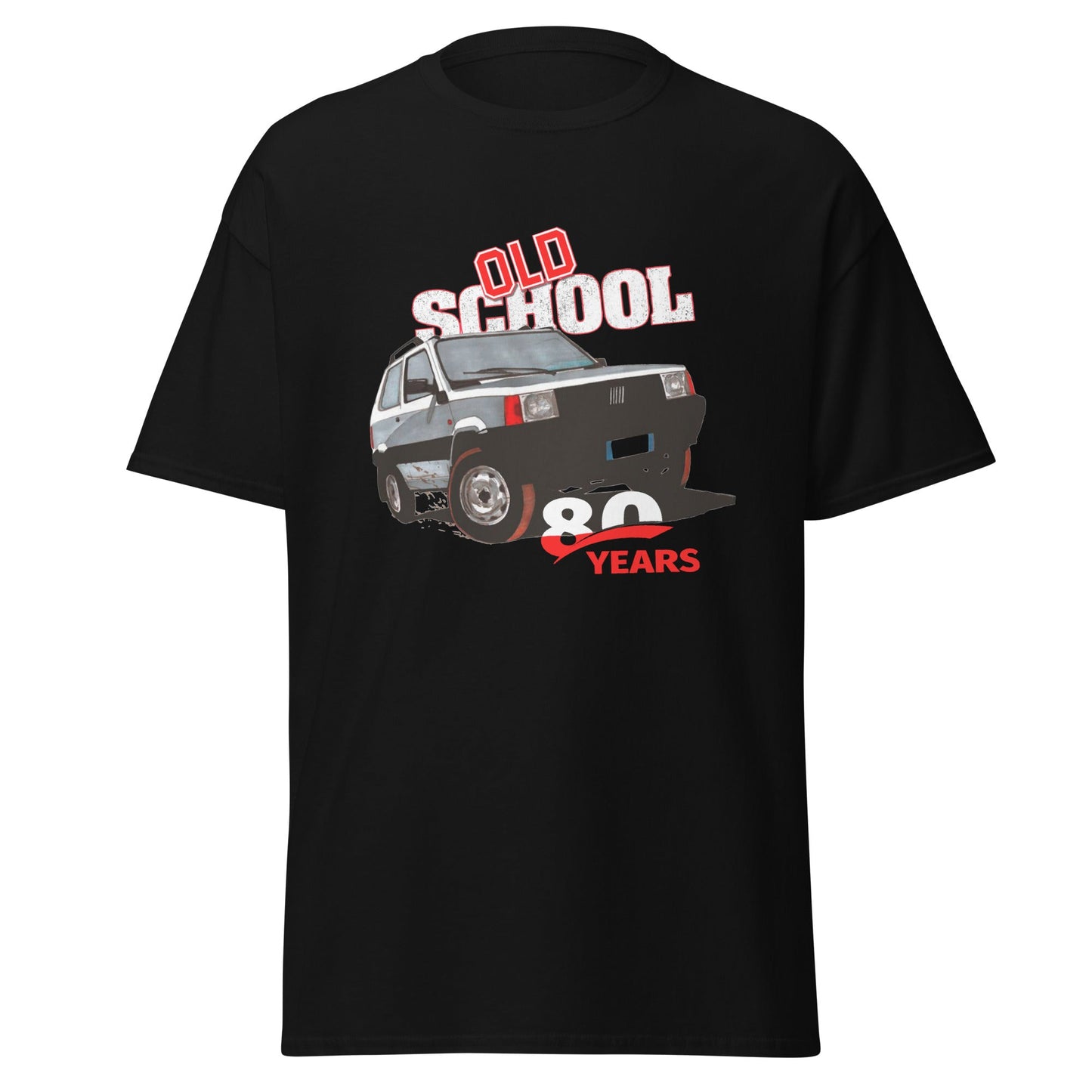 Maglietta Fiat Panda anni 80 – T-shirt vintage per veri fan del Pandino
