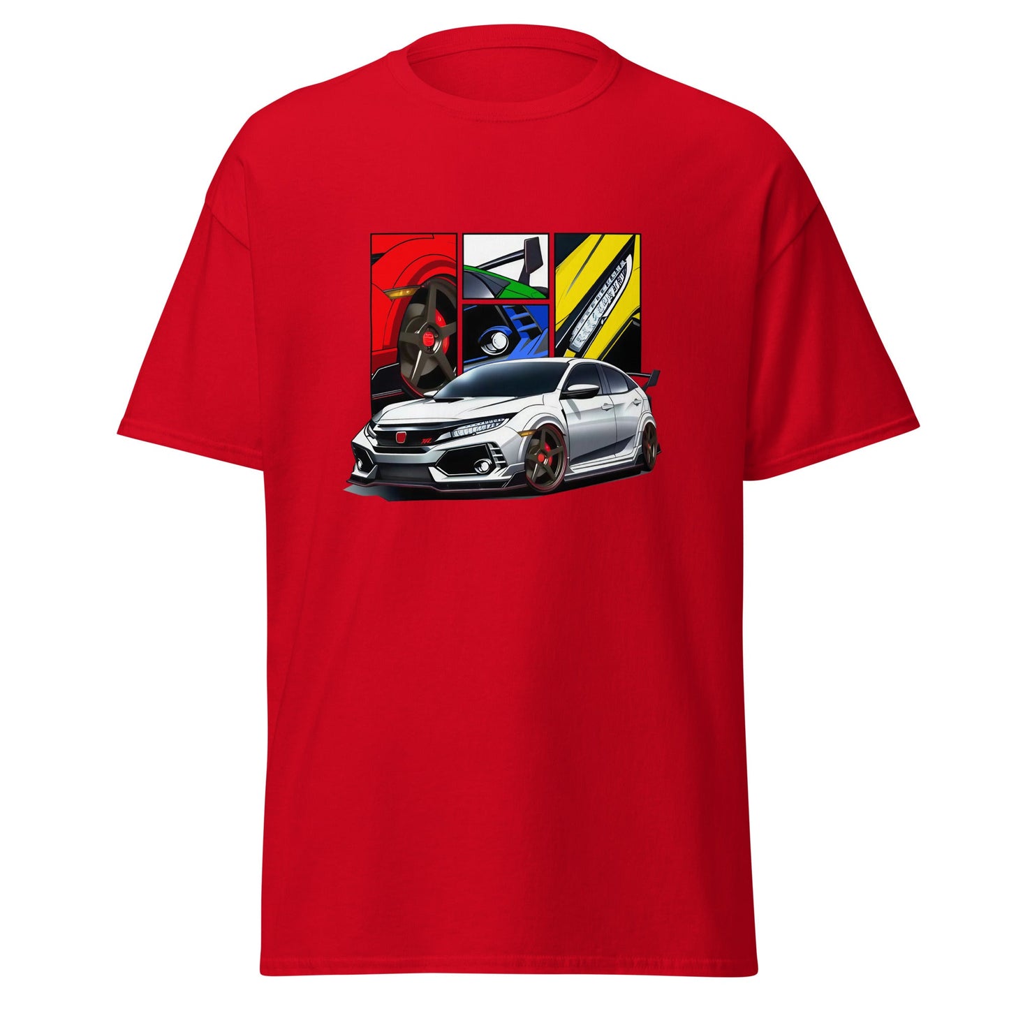 Maglietta Honda Civic Type R per fan JDM - T-shirt auto giapponesi