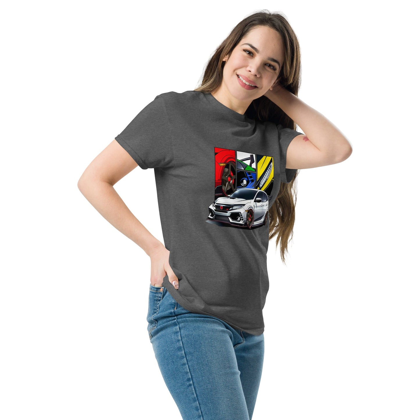 Maglietta Honda Civic Type R per fan JDM - T-shirt auto giapponesi