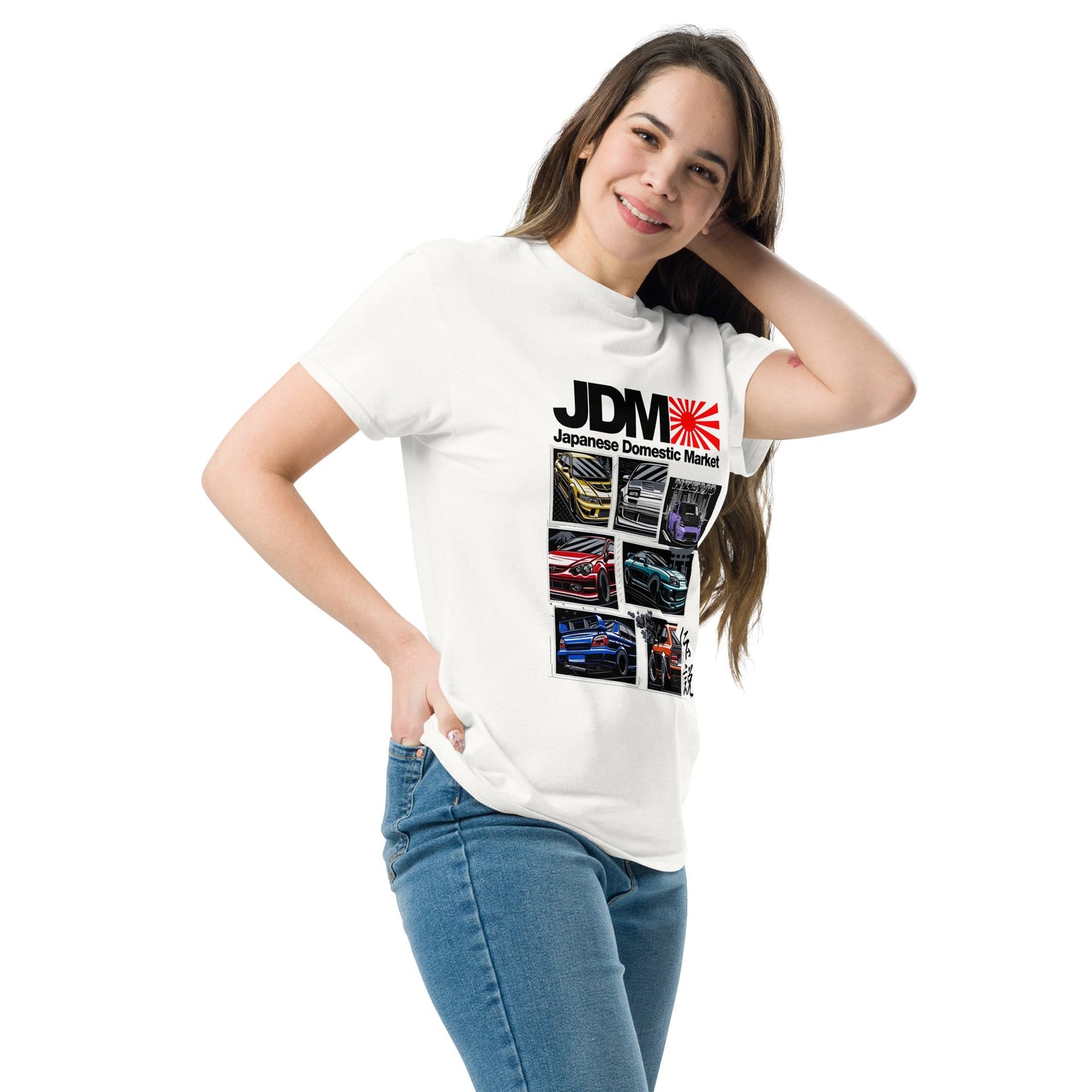 Maglietta JDM - T-shirt dedicata ai fan delle auto giapponesi iconiche