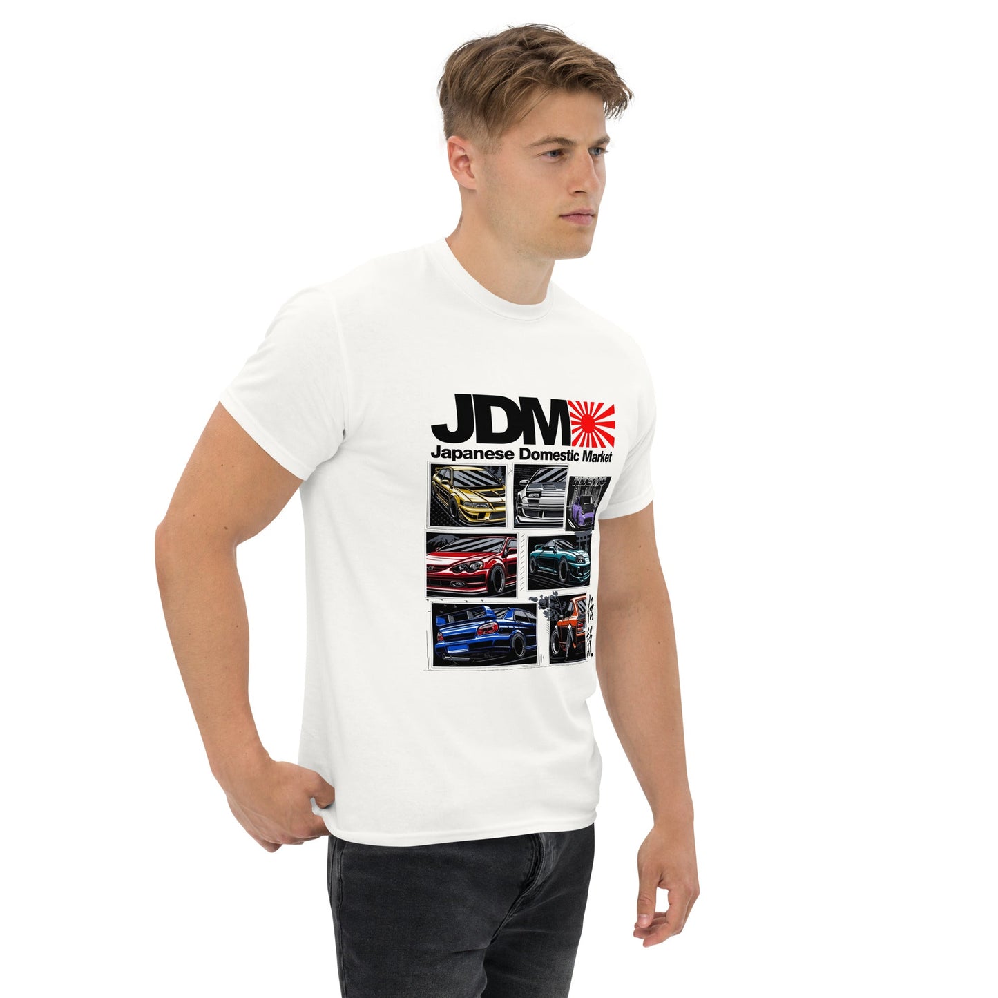 Maglietta JDM - T-shirt dedicata ai fan delle auto giapponesi iconiche