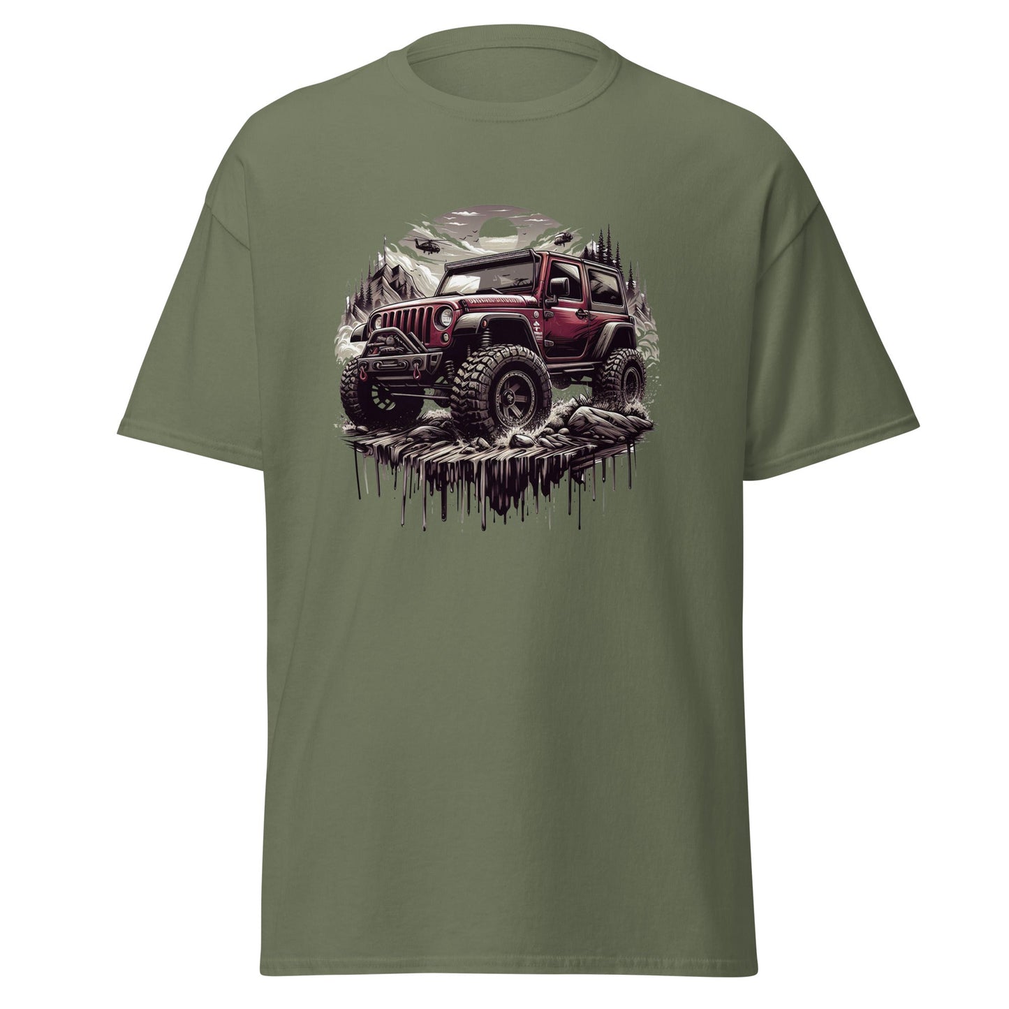 Maglietta Jeep per appassionati di fuoristrada – T-shirt stile avventura