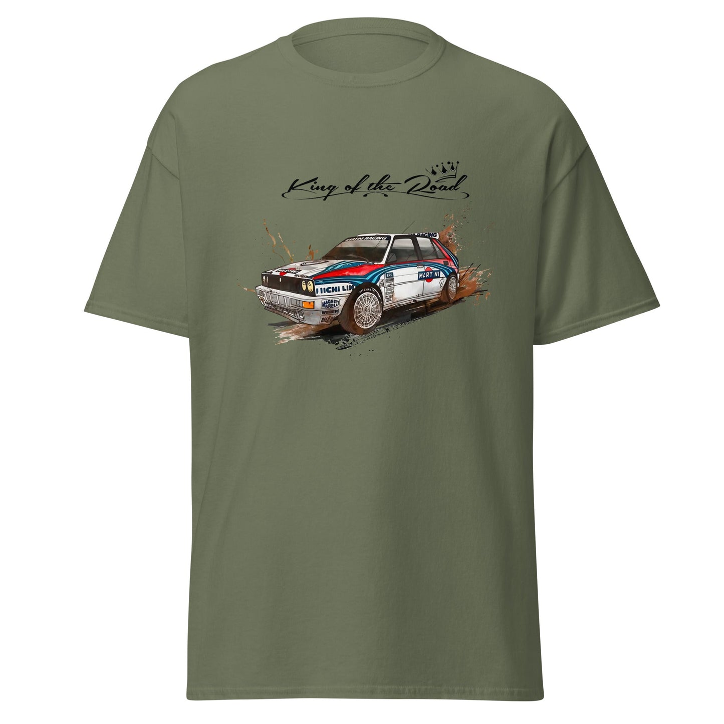 Maglietta Lancia Delta Integrale The King of Rally – T-shirt per veri appassionati