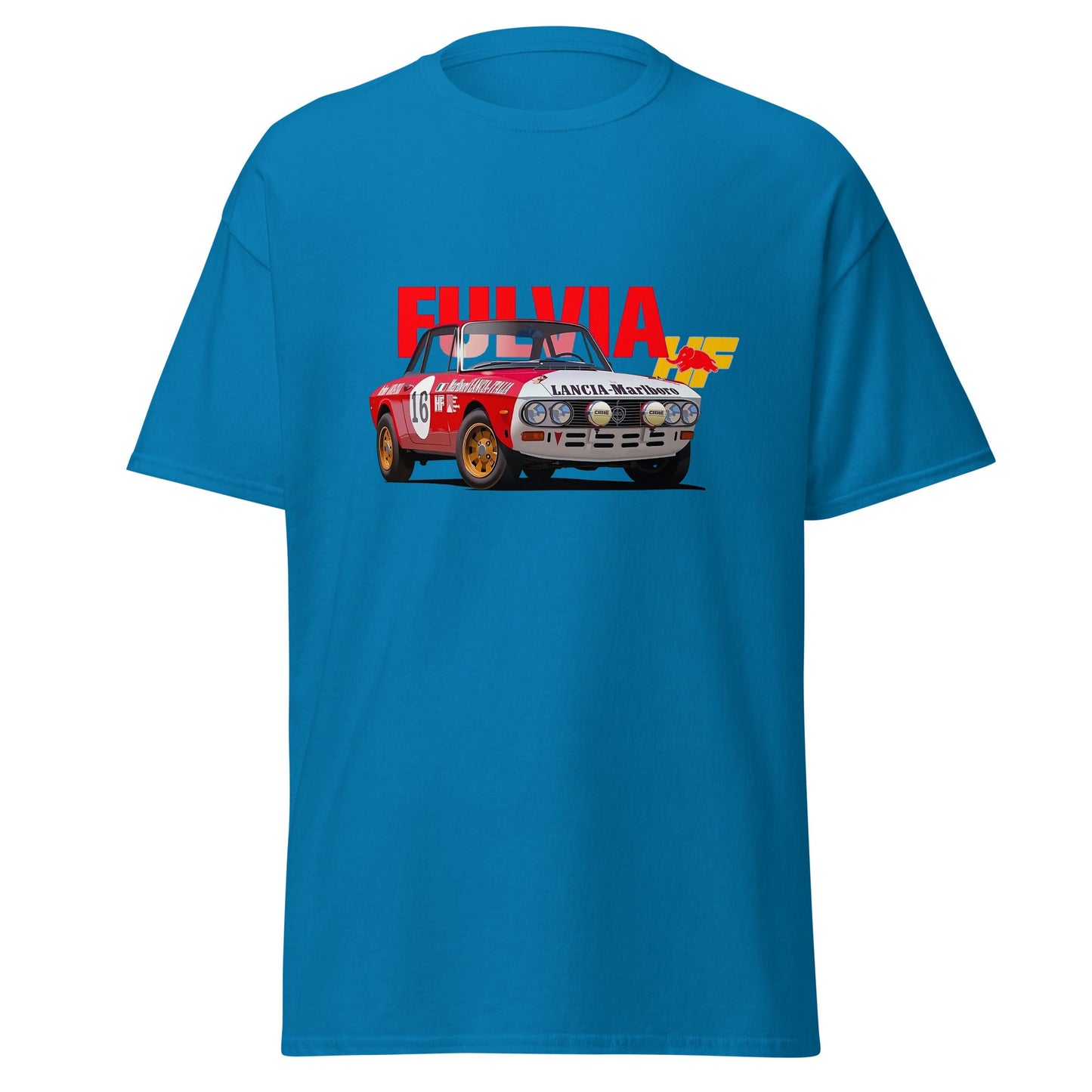 Maglietta Lancia Fulvia HF - T-shirt per veri appassionati di auto classiche