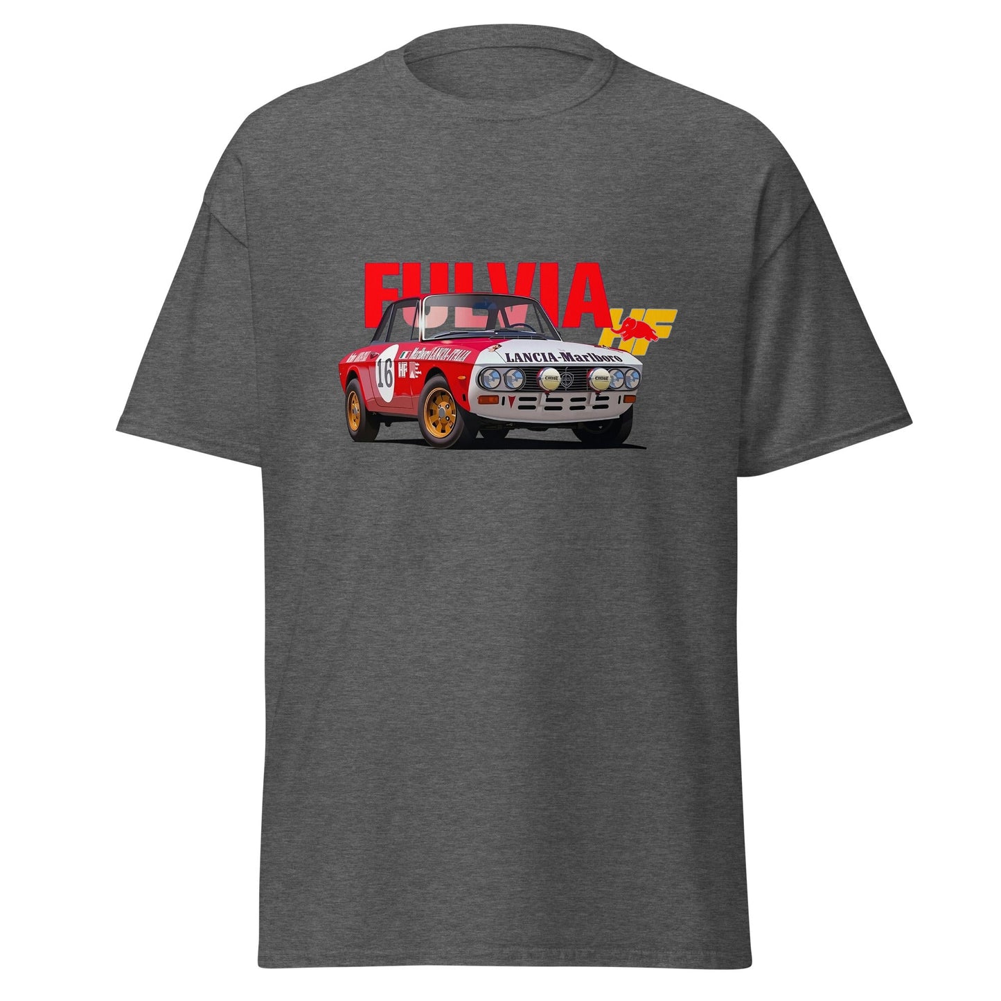 Maglietta Lancia Fulvia HF - T-shirt per veri appassionati di auto classiche