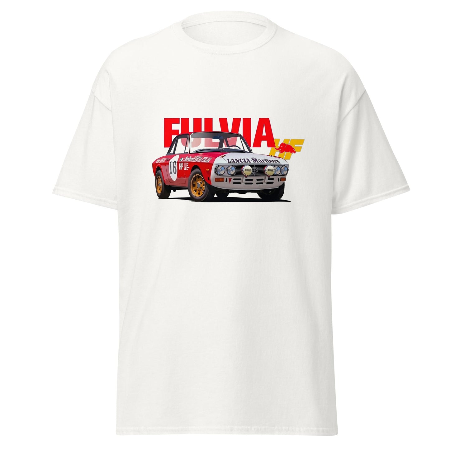 Maglietta Lancia Fulvia HF - T-shirt per veri appassionati di auto classiche