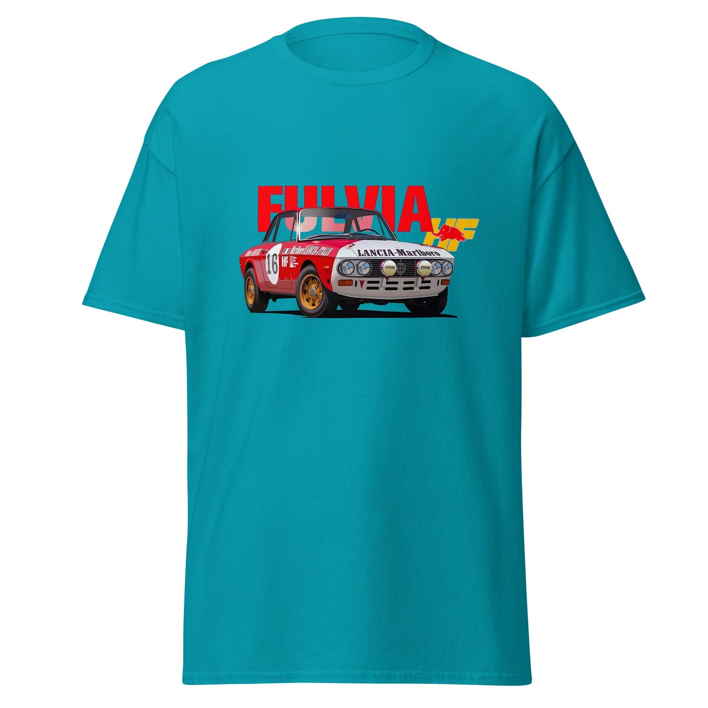 Maglietta Lancia Fulvia HF - T-shirt per veri appassionati di auto classiche