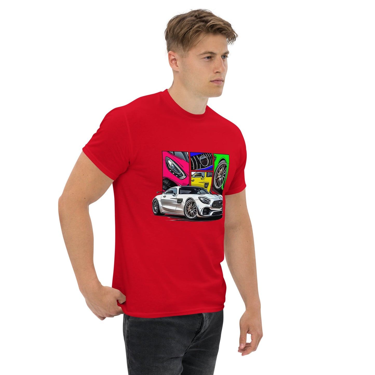 Maglietta per appassionati Mercedes-AMG GT | T-shirt sportiva elegante