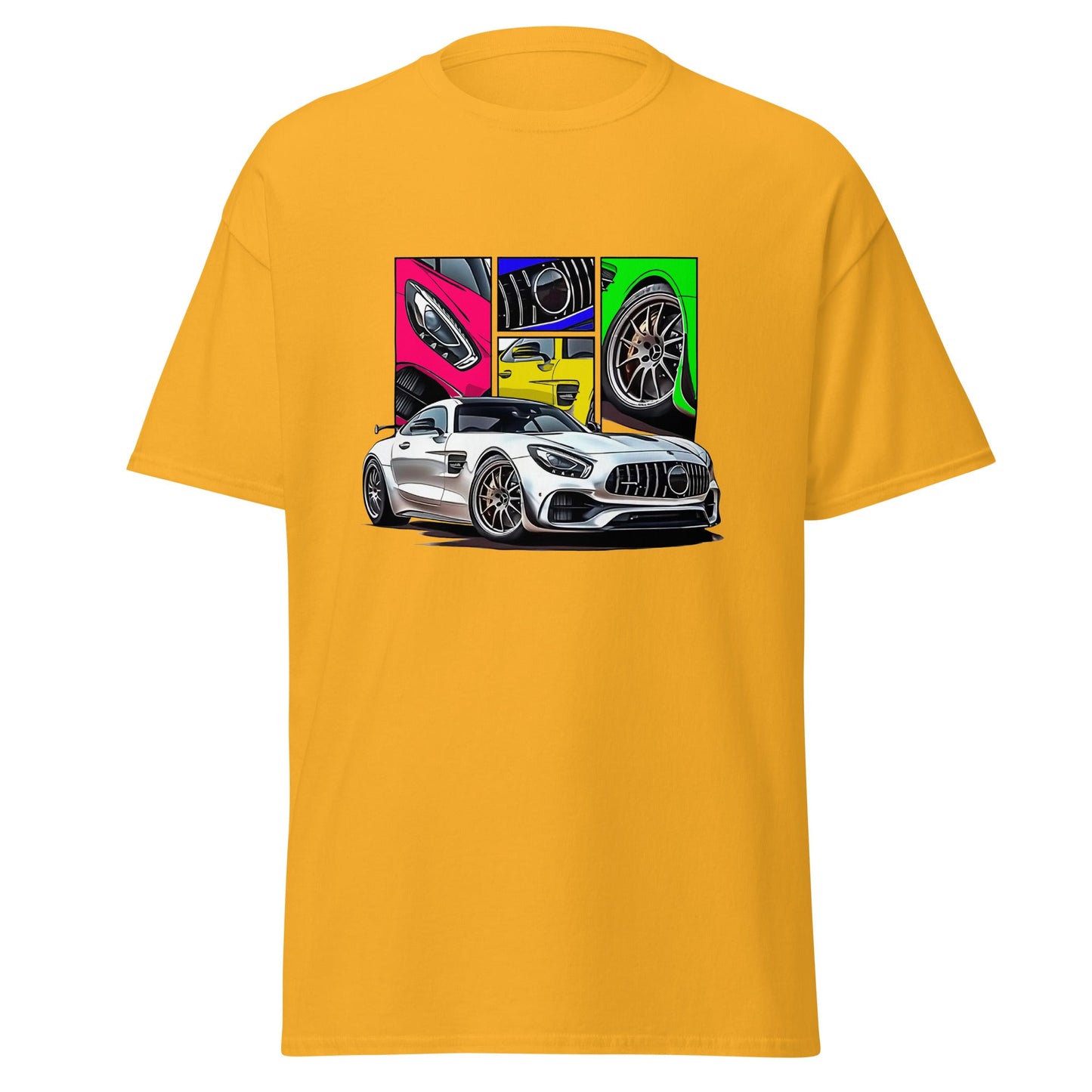 Maglietta per appassionati Mercedes-AMG GT | T-shirt sportiva elegante