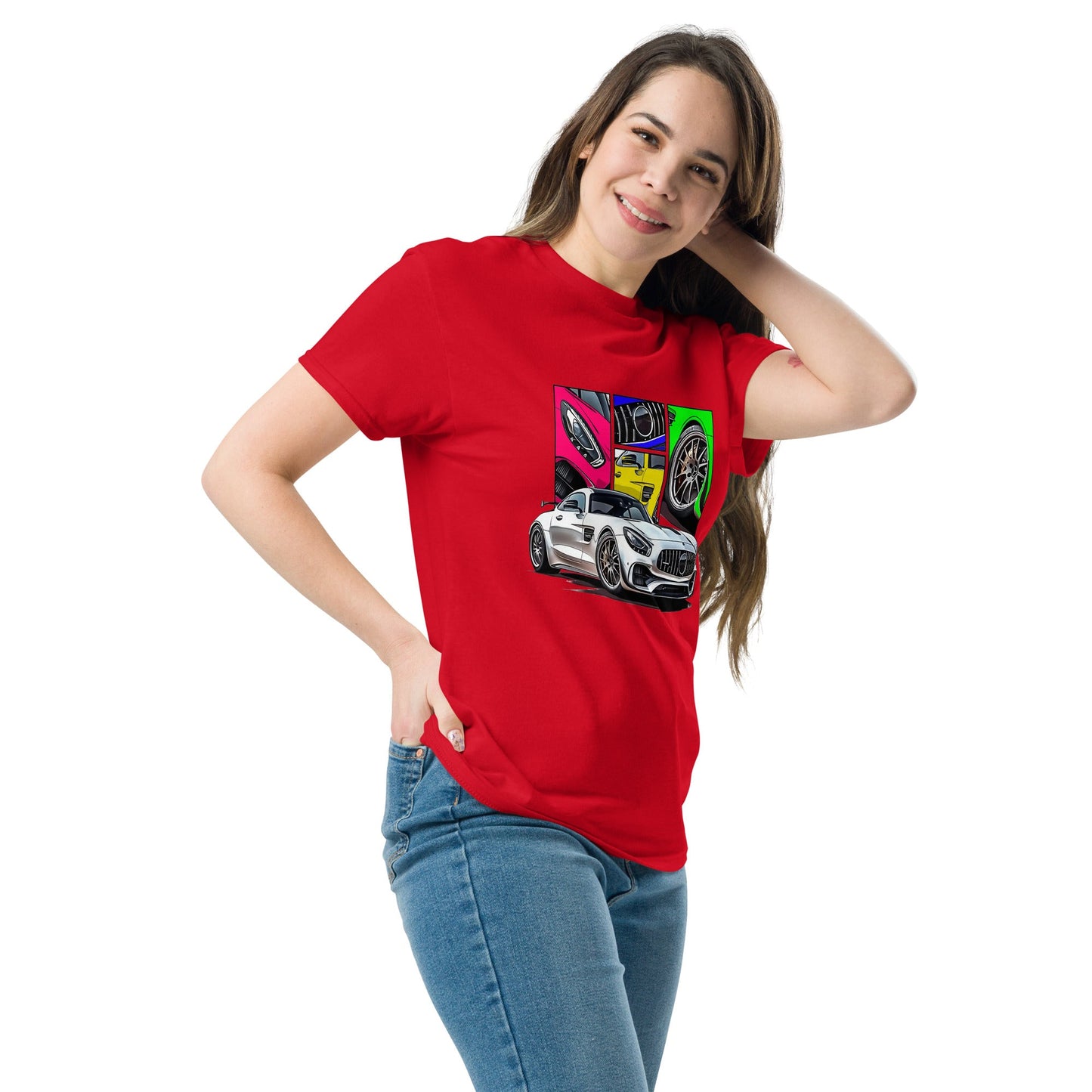 Maglietta per appassionati Mercedes-AMG GT | T-shirt sportiva elegante