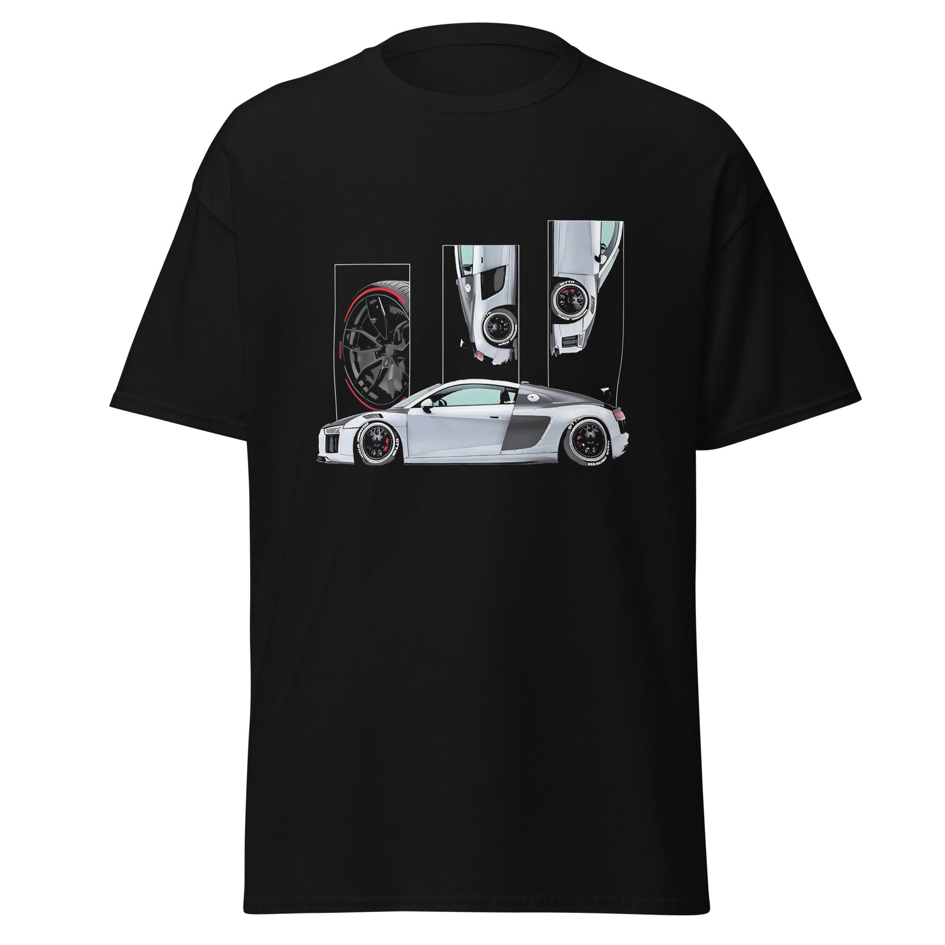 Maglietta R8 per veri fan – T-shirt sportiva dedicata agli amanti delle auto
