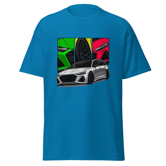 Maglietta RS6 per veri fan – Stile unico e passione per le auto