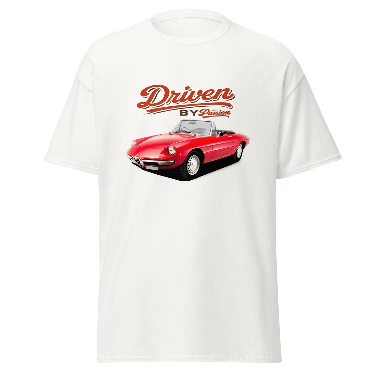 Maglietta Spider Duetto Alfa Romeo T shirt Stile Italiano