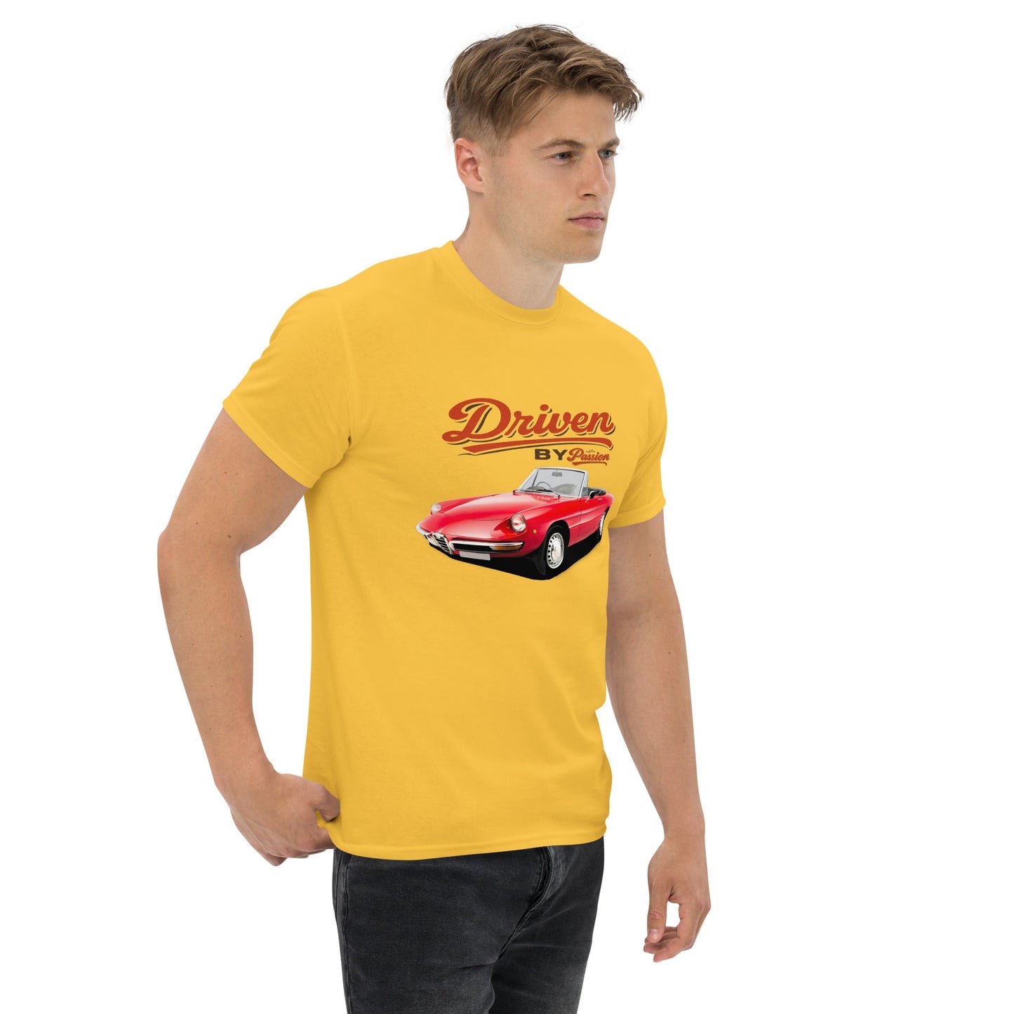 Maglietta Spider Duetto Alfa Romeo T shirt Stile Italiano