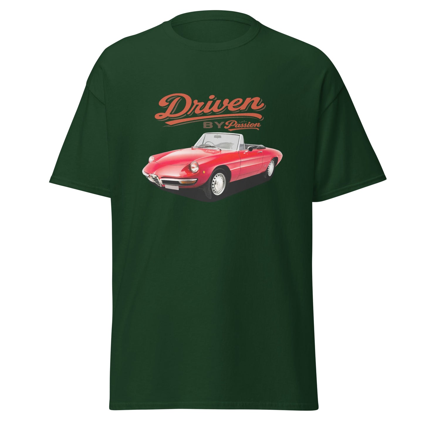 Maglietta Spider Duetto Alfa Romeo T shirt Stile Italiano