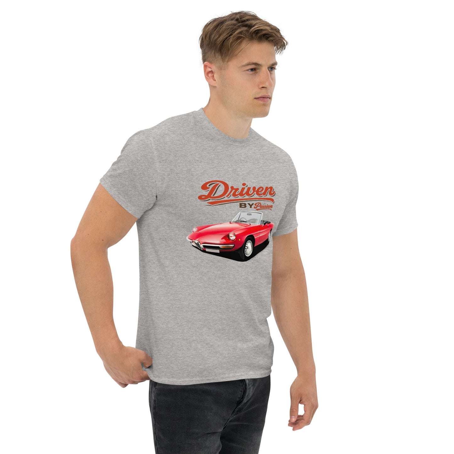Maglietta Spider Duetto Alfa Romeo T shirt Stile Italiano
