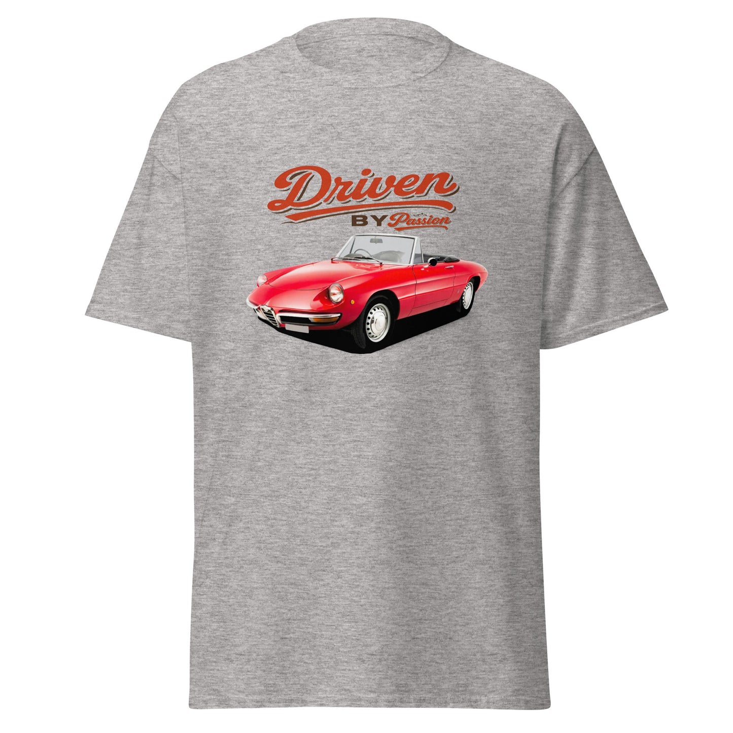 Maglietta Spider Duetto Alfa Romeo T shirt Stile Italiano