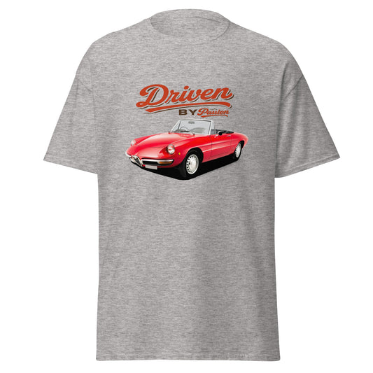 Maglietta Spider Duetto Alfa Romeo T shirt Stile Italiano