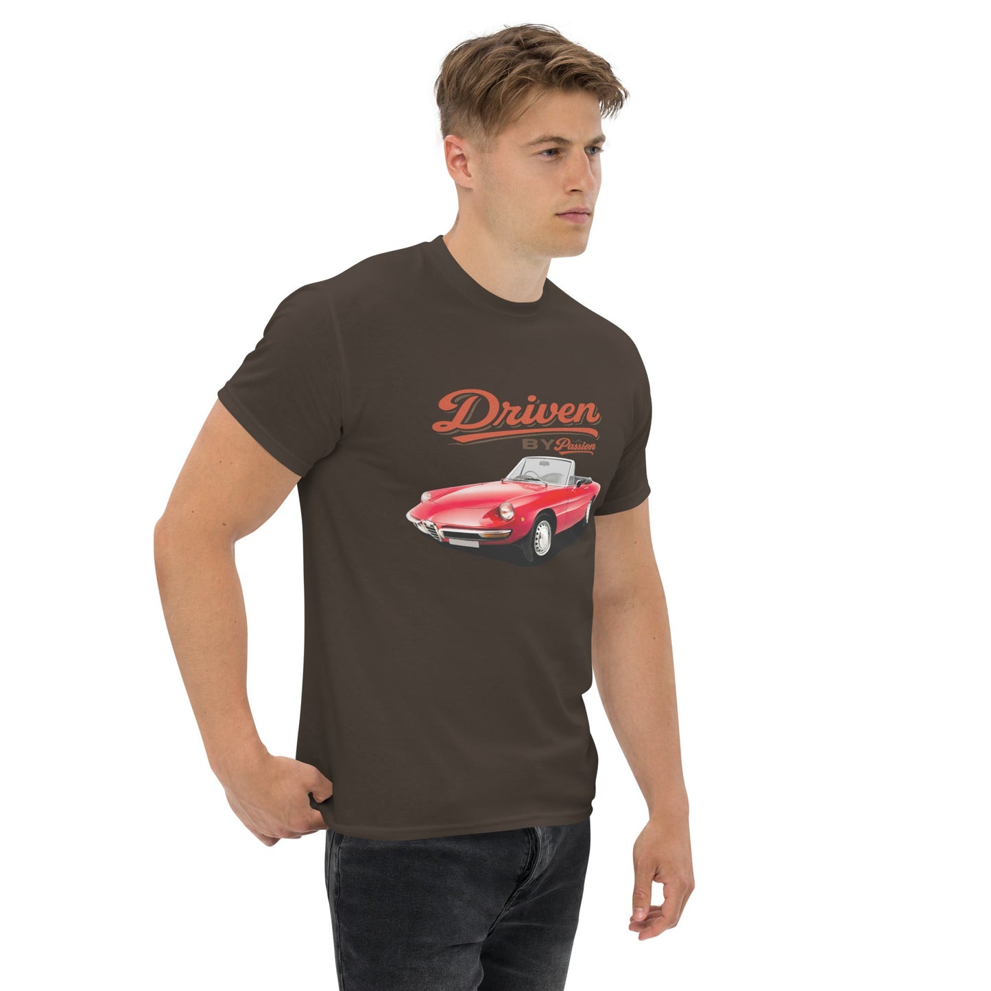 Maglietta Spider Duetto Alfa Romeo T shirt Stile Italiano