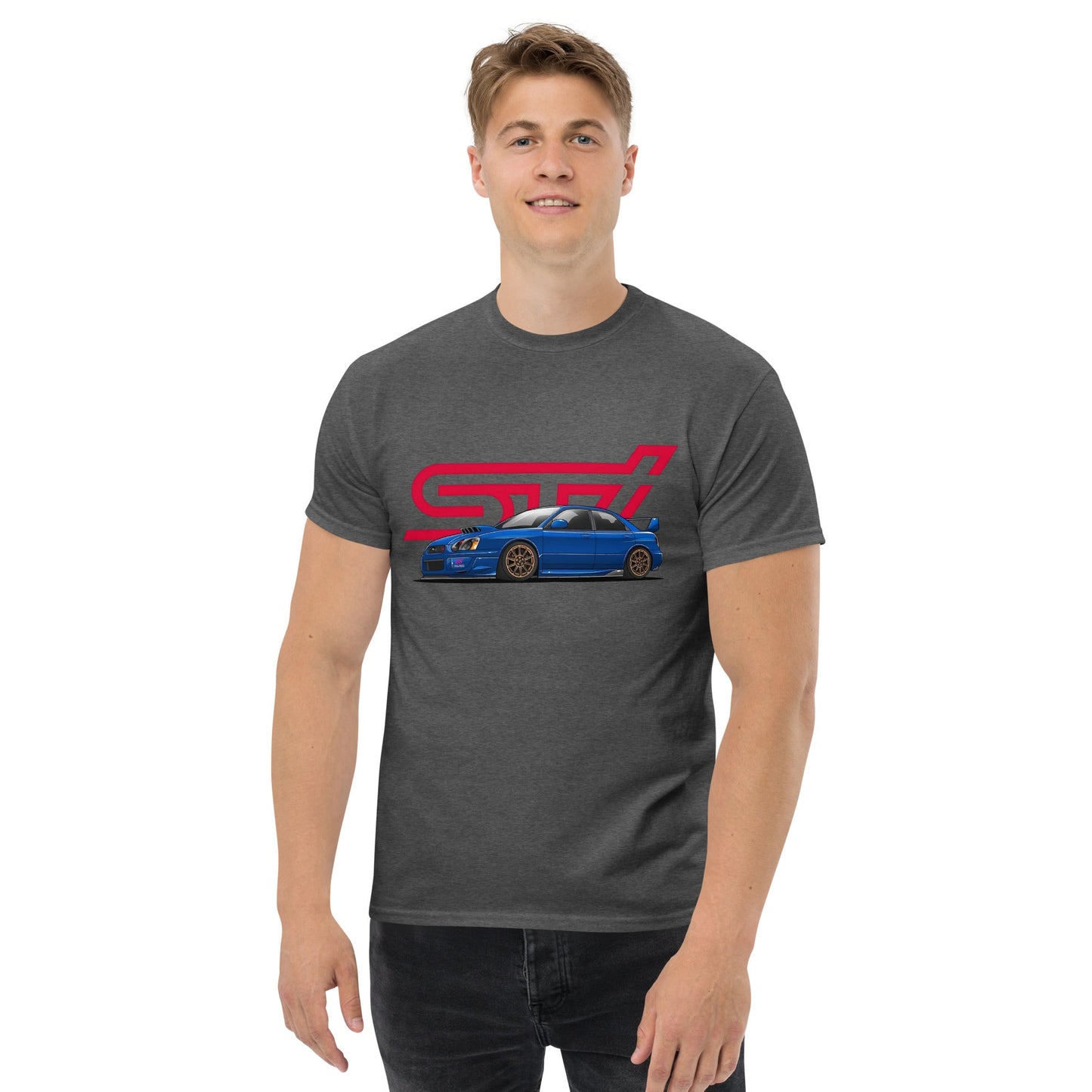 Maglietta Subaru Impreza WRX STI - T-shirt per veri fan del rally e della velocità