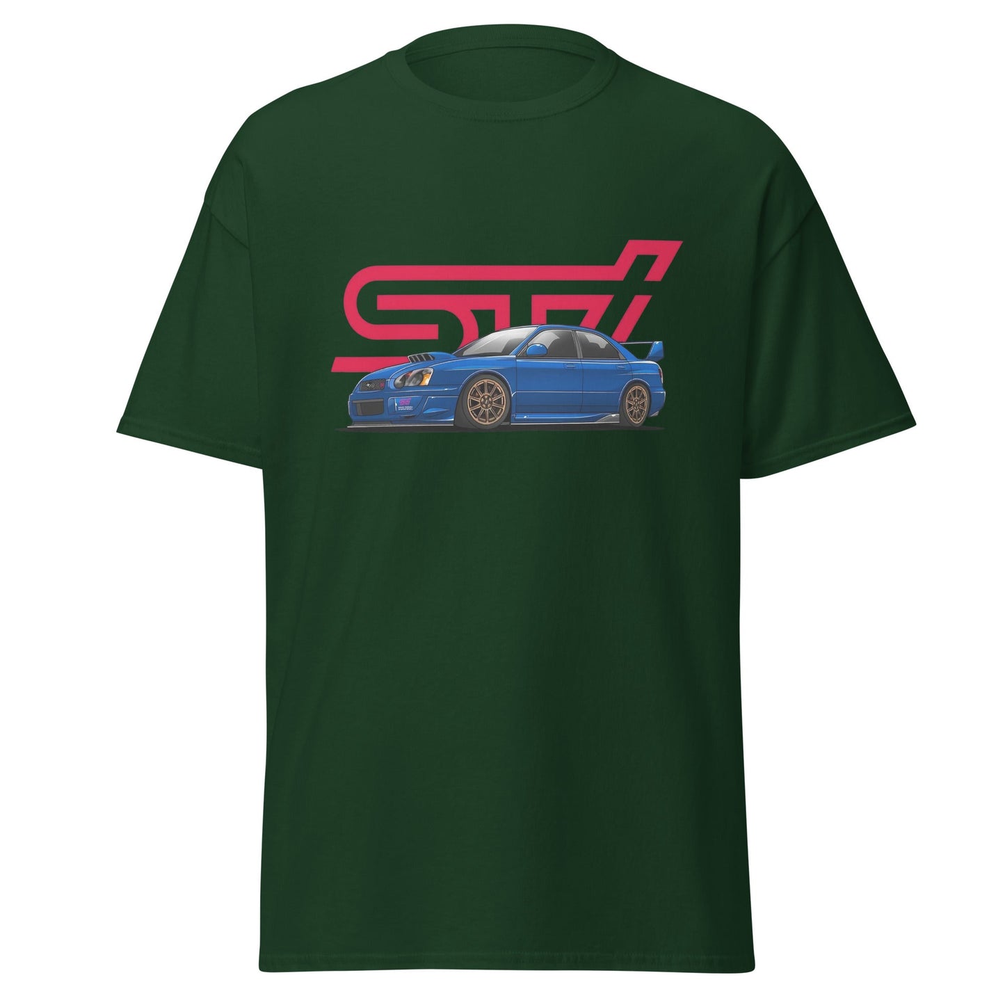 Maglietta Subaru Impreza WRX STI - T-shirt per veri fan del rally e della velocità