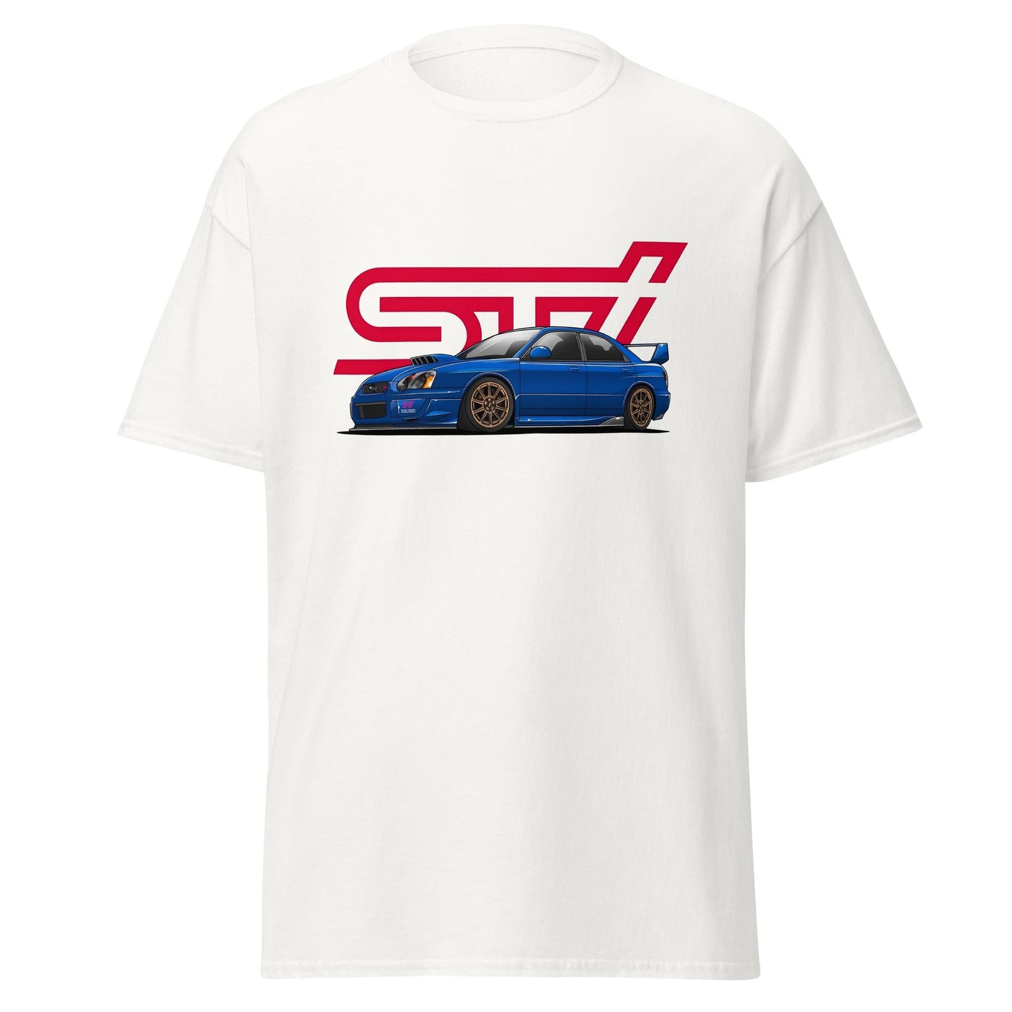 Maglietta Subaru Impreza WRX STI - T-shirt per veri fan del rally e della velocità