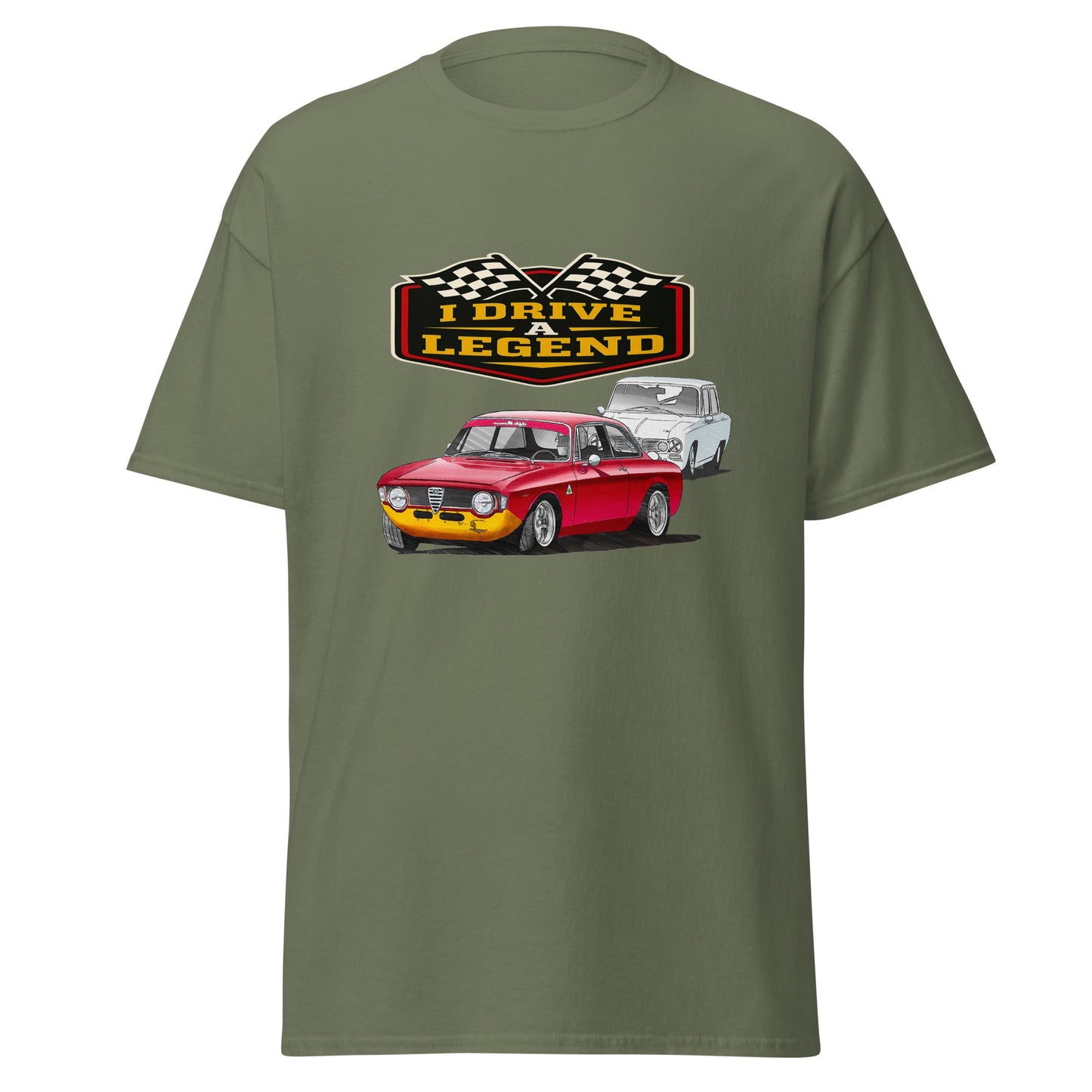 Maglietta T Shirt Alfa GT Junior Stile e Passione Automobilistica