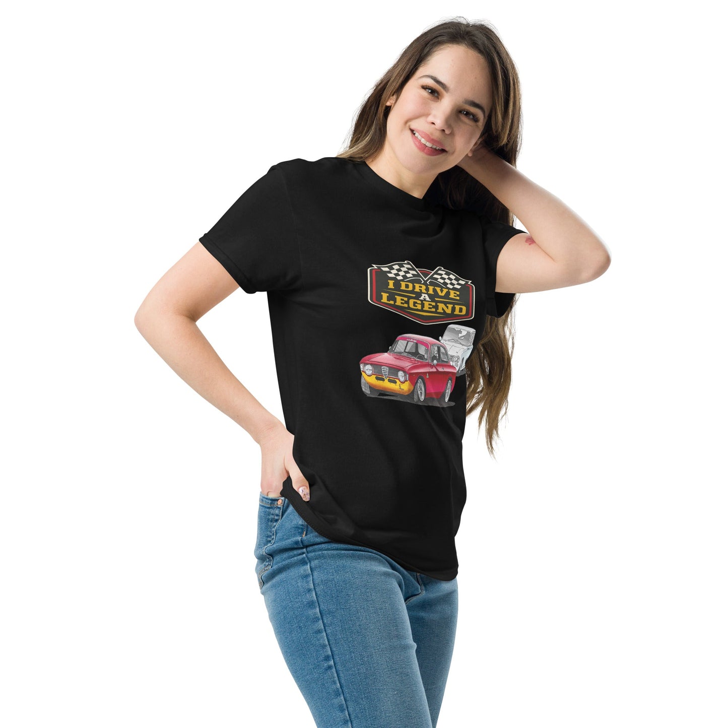 Maglietta T Shirt Alfa GT Junior Stile e Passione Automobilistica