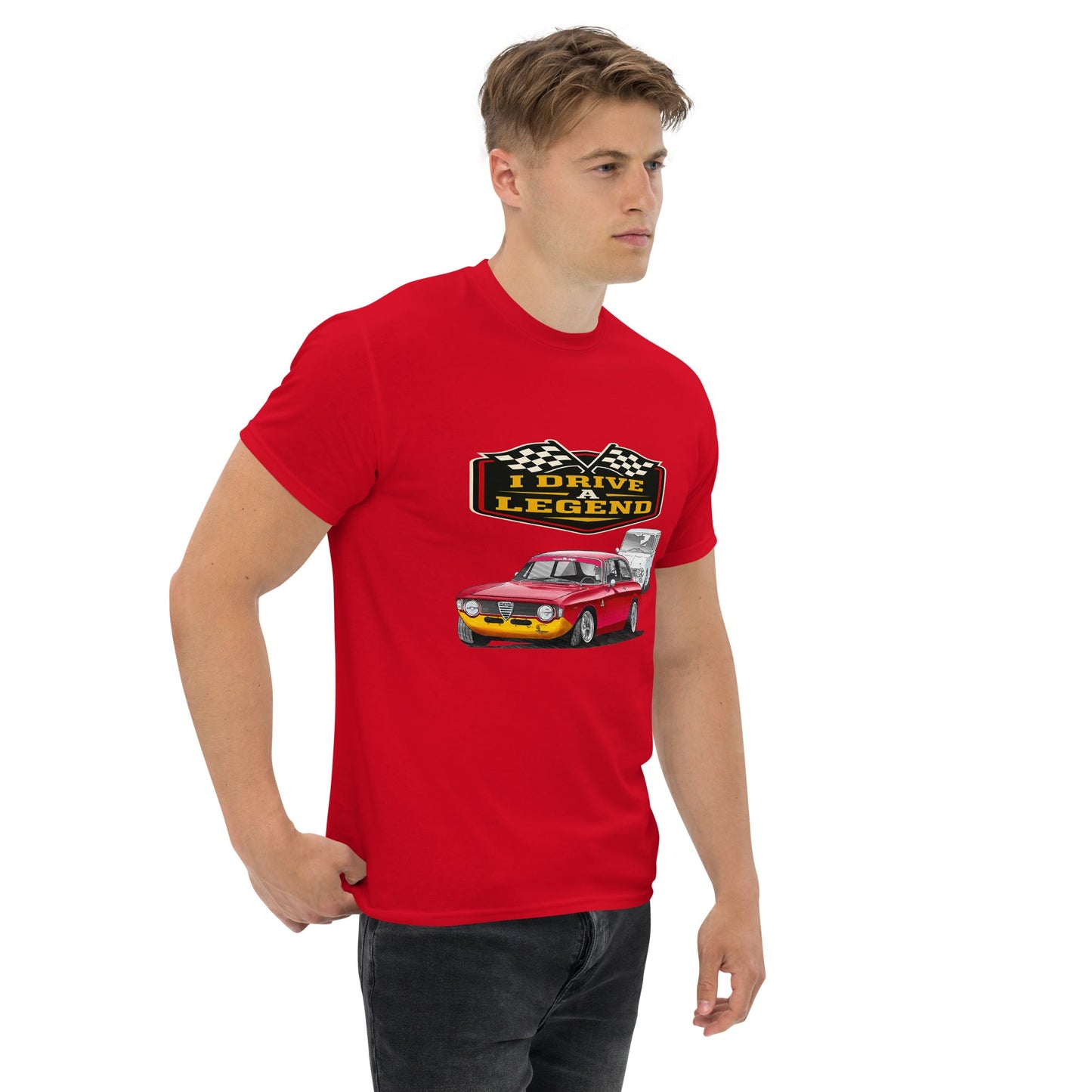 Maglietta T Shirt Alfa GT Junior Stile e Passione Automobilistica