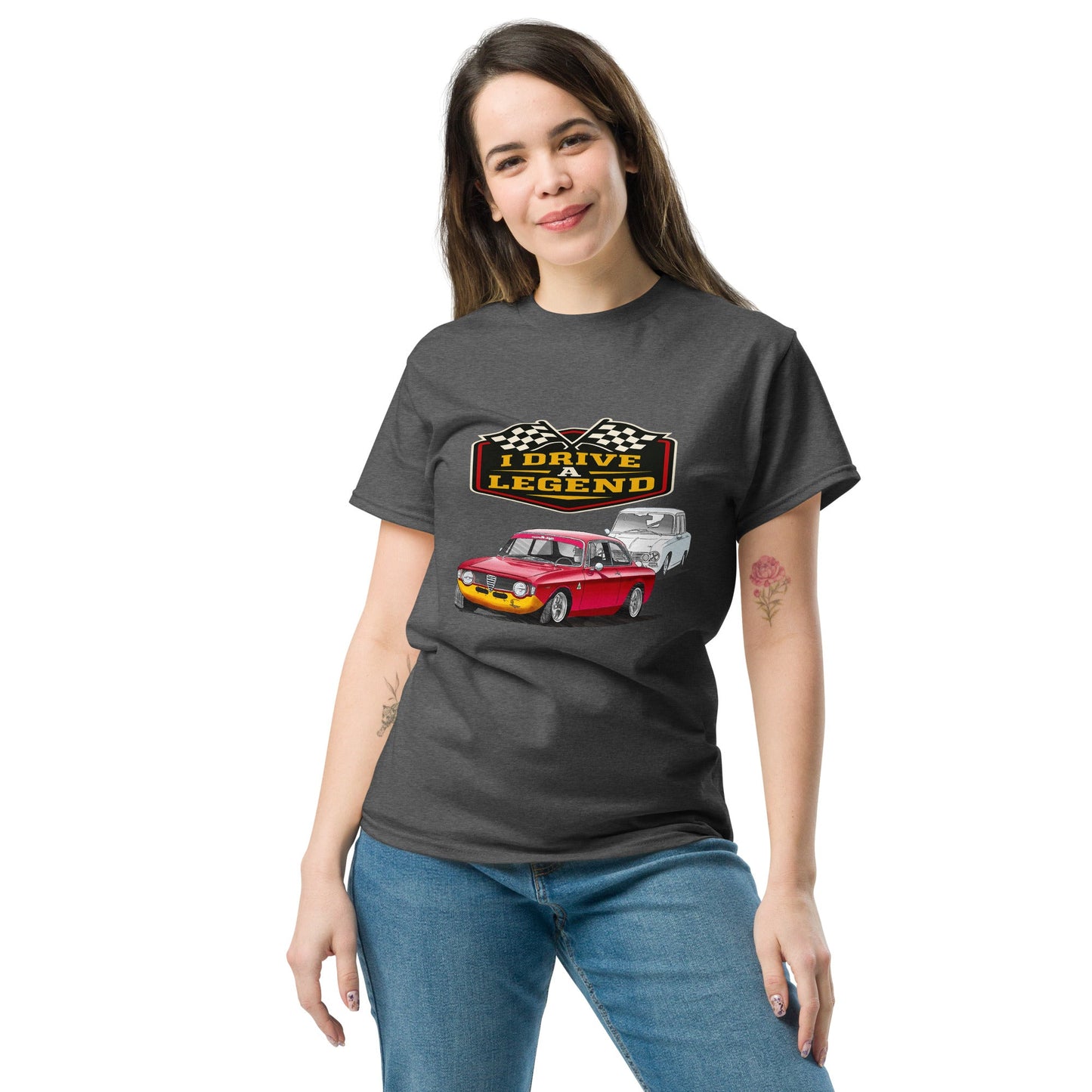 Maglietta T Shirt Alfa GT Junior Stile e Passione Automobilistica