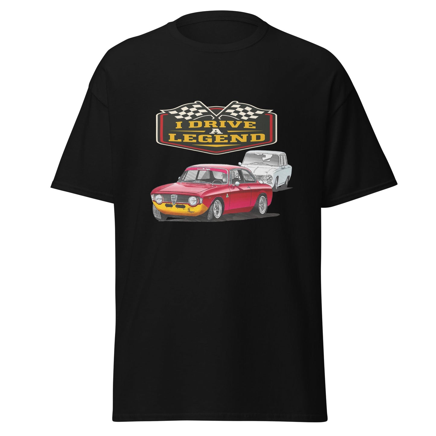 Maglietta T Shirt Alfa GT Junior Stile e Passione Automobilistica