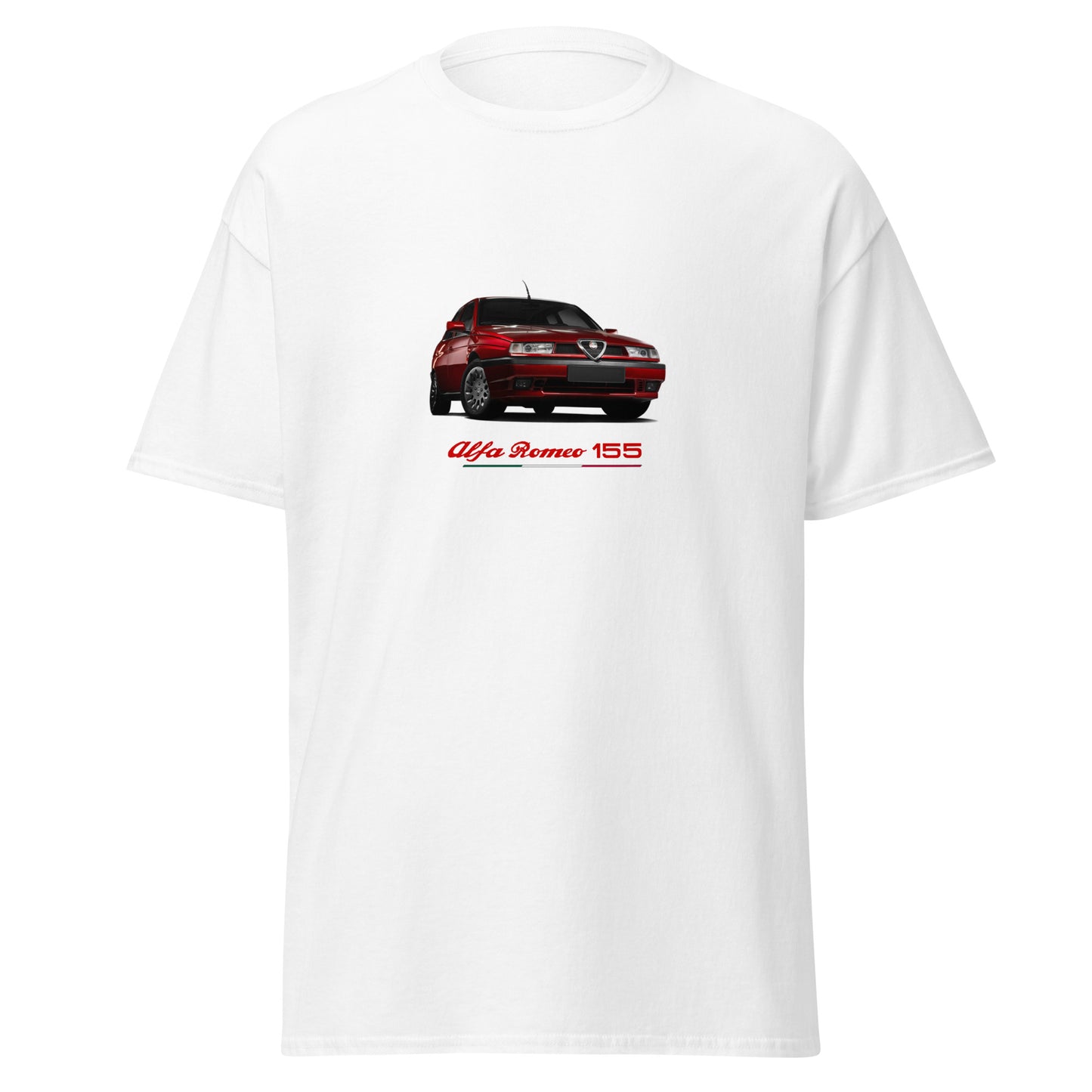 maglietta alfa romeo 155 white