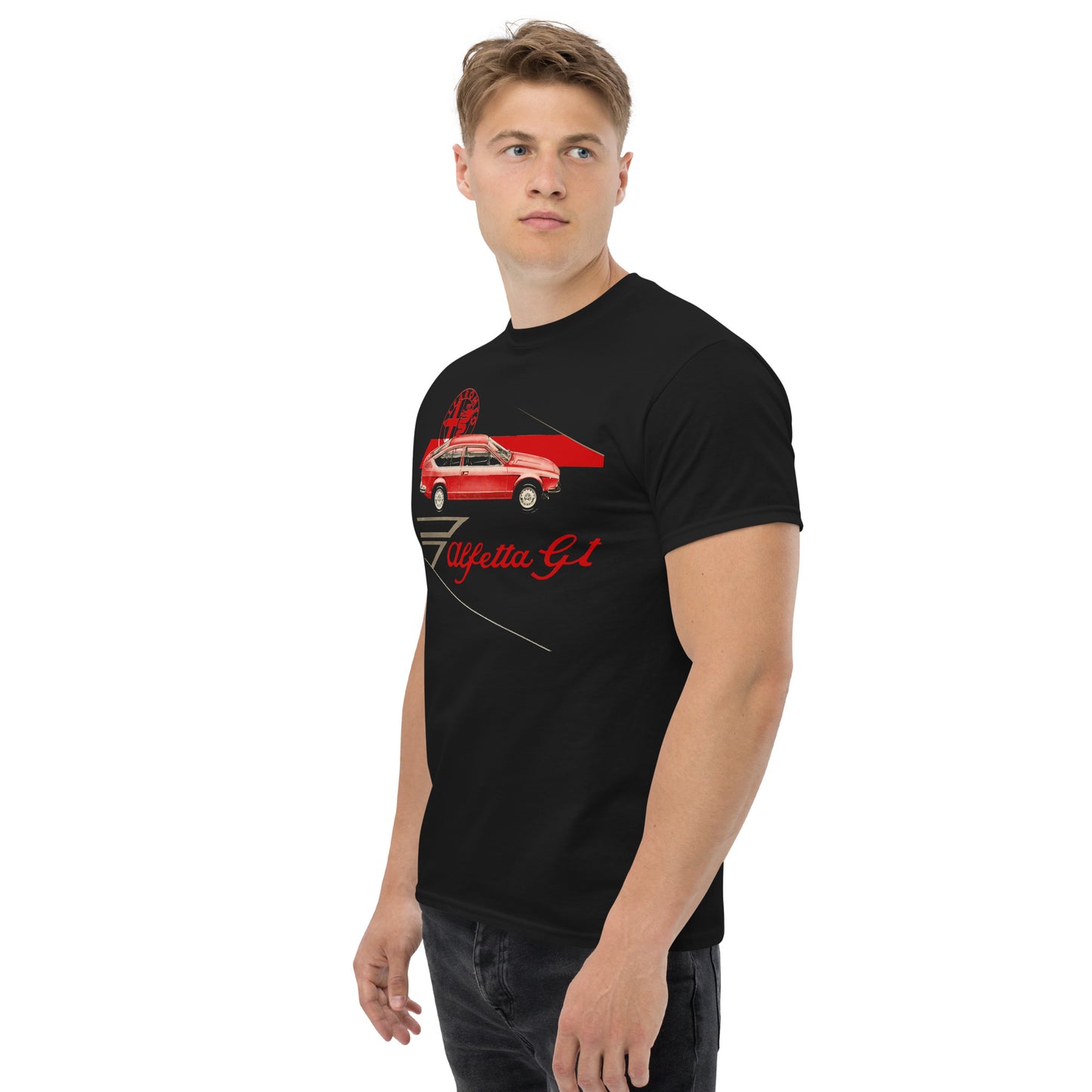 T-shirt Alfa Romeo Alfetta Gt vintage car - maglietta
