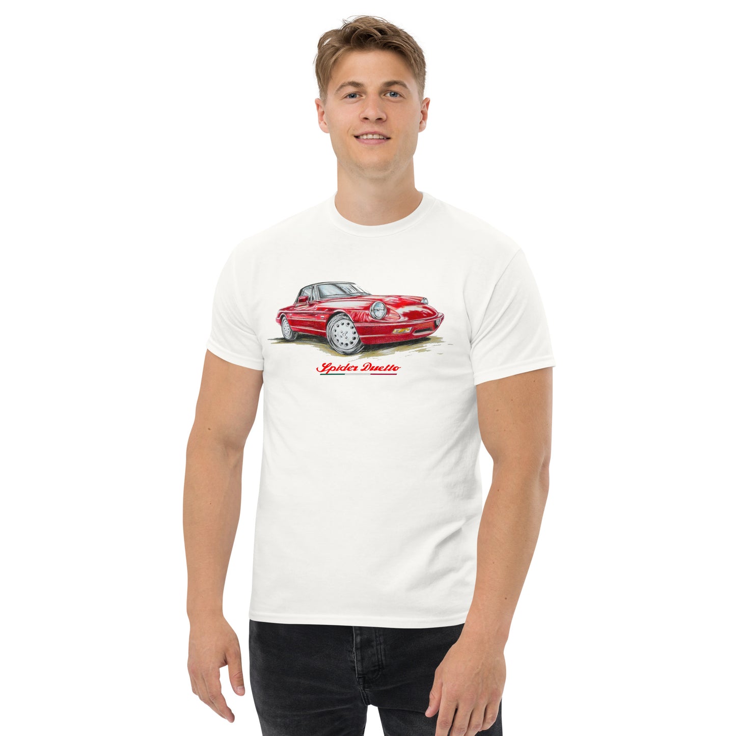 T-shirt Alfa Romeo Spider Duetto