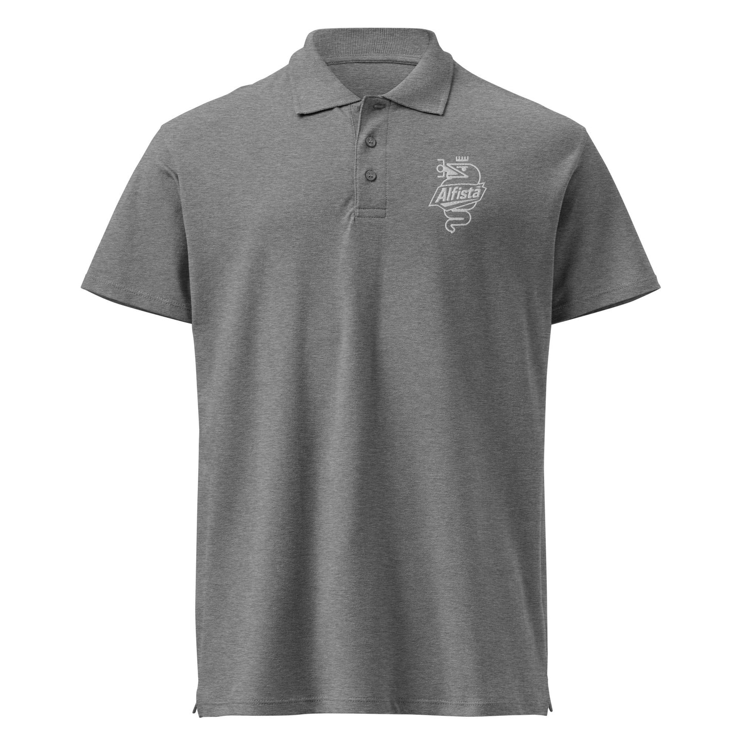 Polo con ricamo Biscione Alfista per appassionati Alfa Romeo – Stile e passione