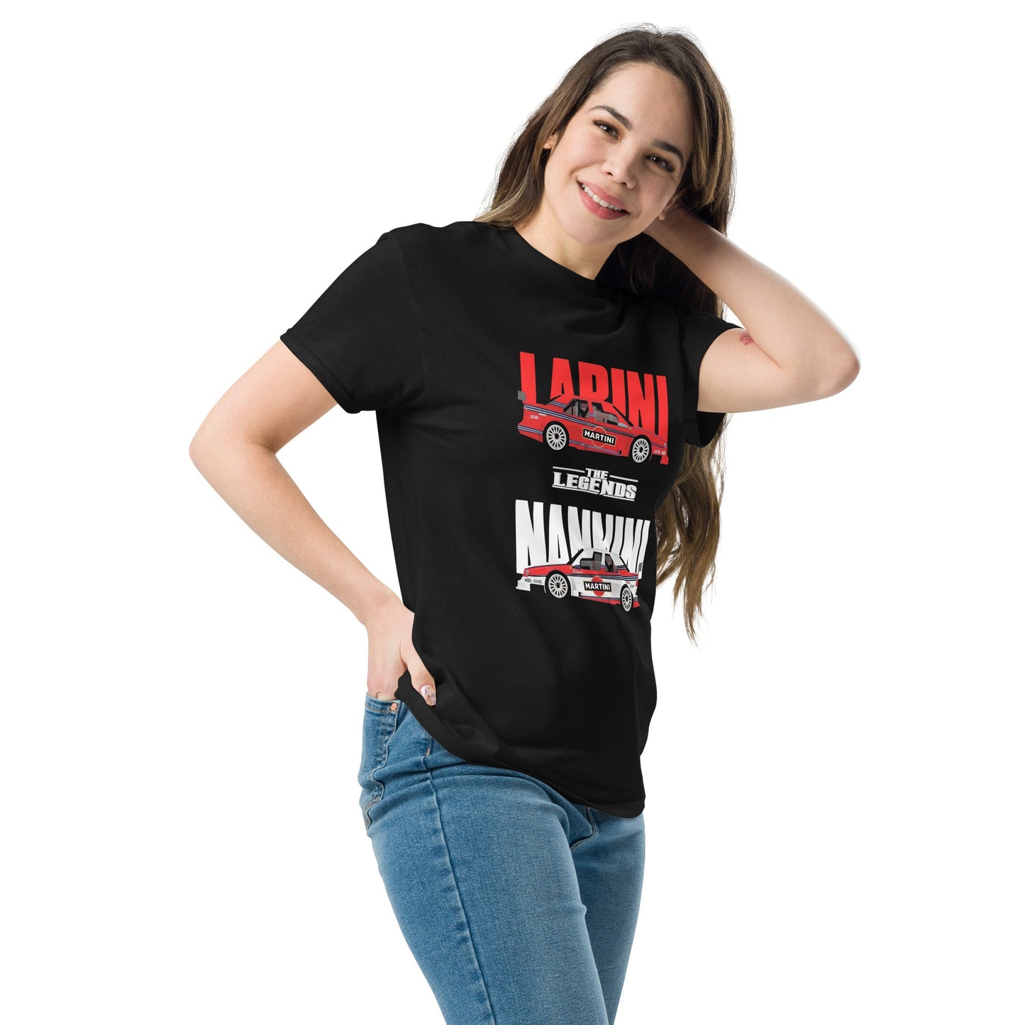 T shirt Alfa Romeo 155 v6 tdm Larini Nannini